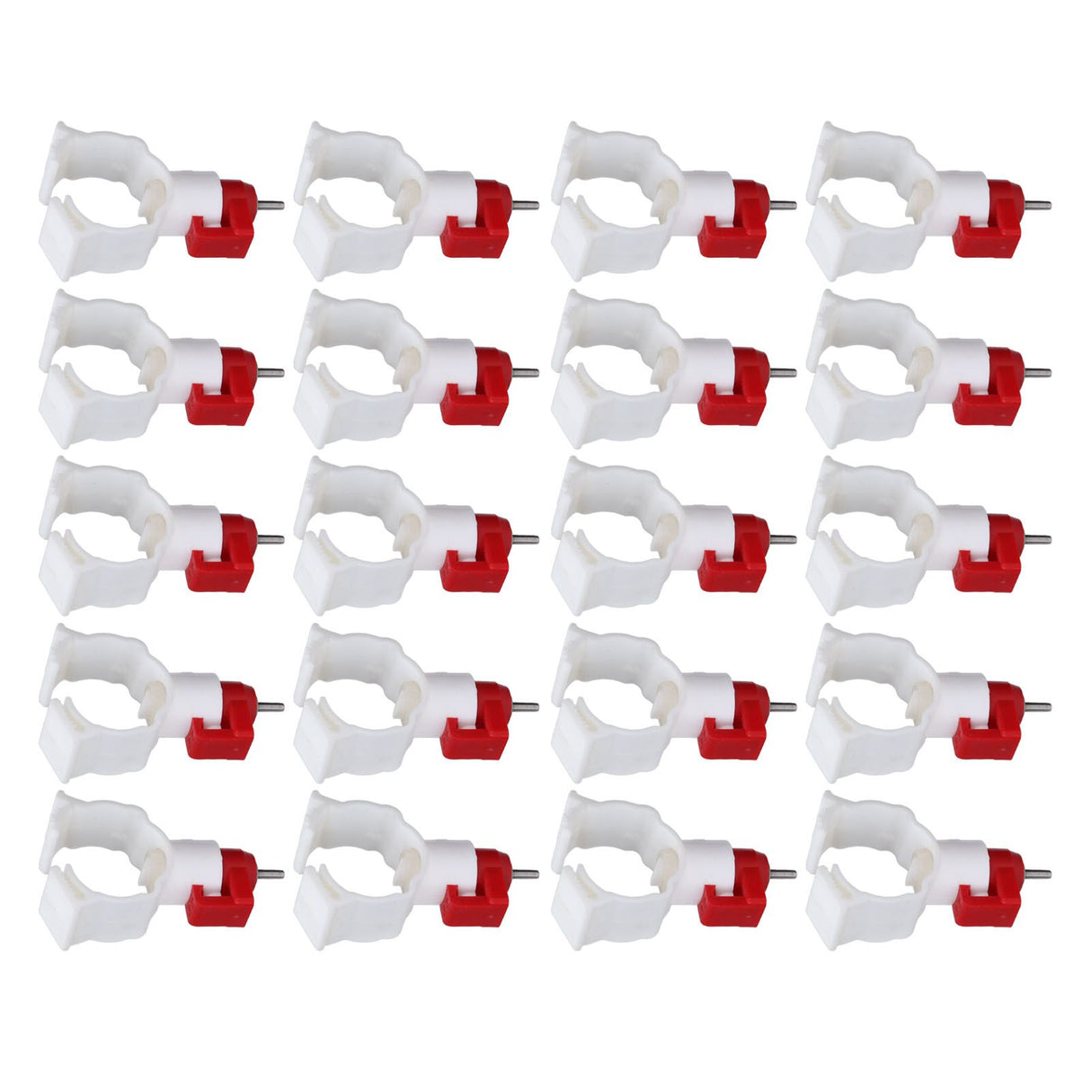 20pcs Chicken Waterer Nipples Multipurpose Chicken Nipple Feeder for Poultry Chicken Duck Bird