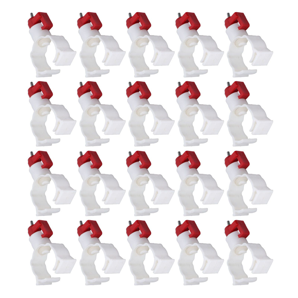 20pcs Chicken Waterer Nipples Multipurpose Chicken Nipple Feeder for Poultry Chicken Duck Bird