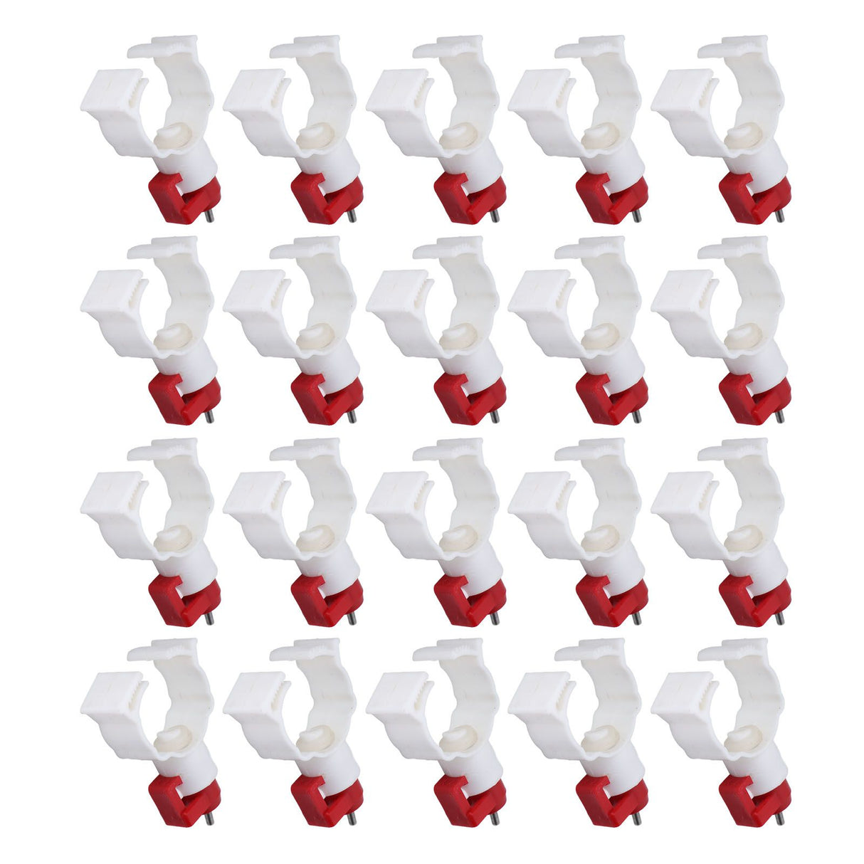 20pcs Chicken Waterer Nipples Multipurpose Chicken Nipple Feeder for Poultry Chicken Duck Bird