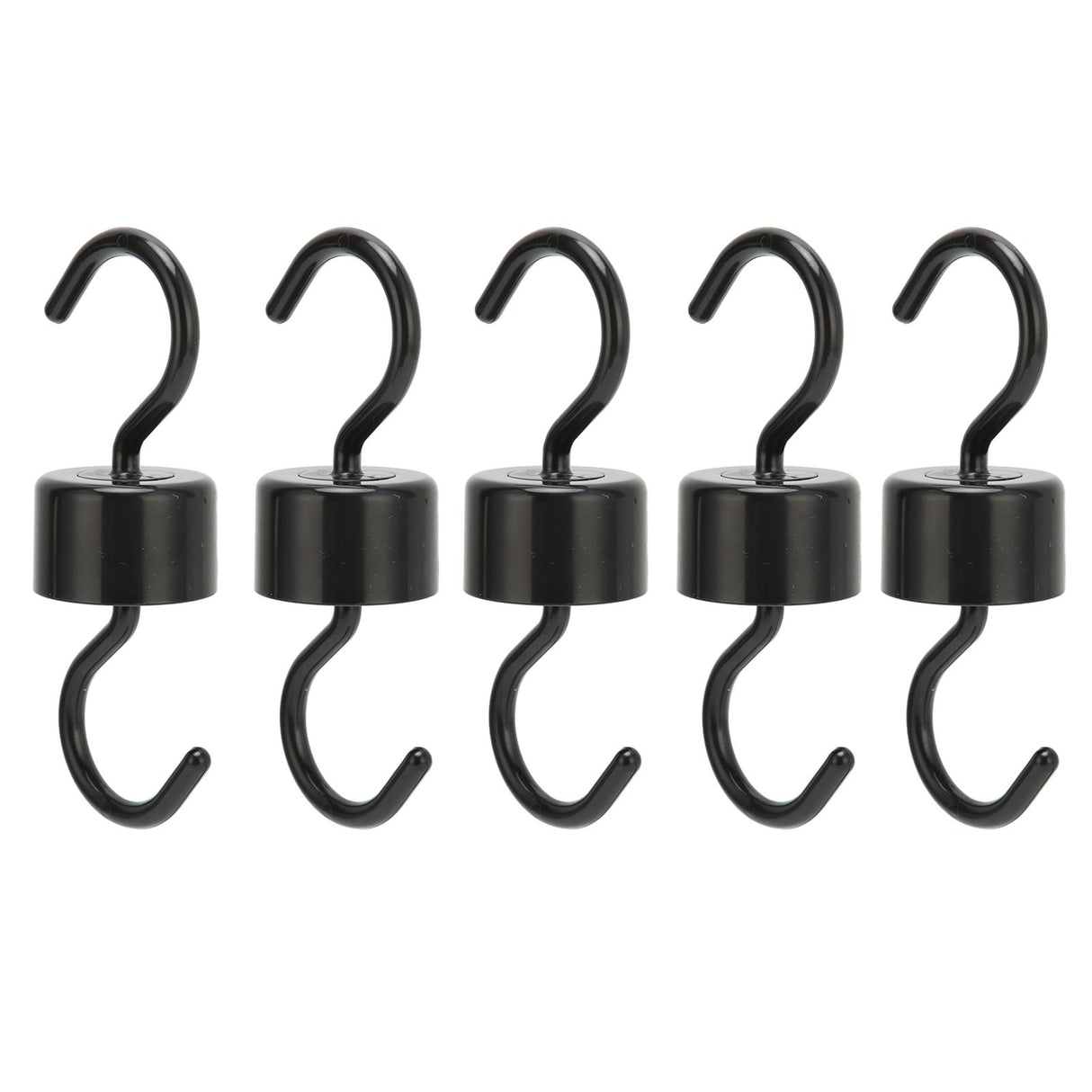5Pcs Bird Feeder Hooks Black ABS Sturdy Easy Install Beautiful Ant Prevention Hooks for Garden