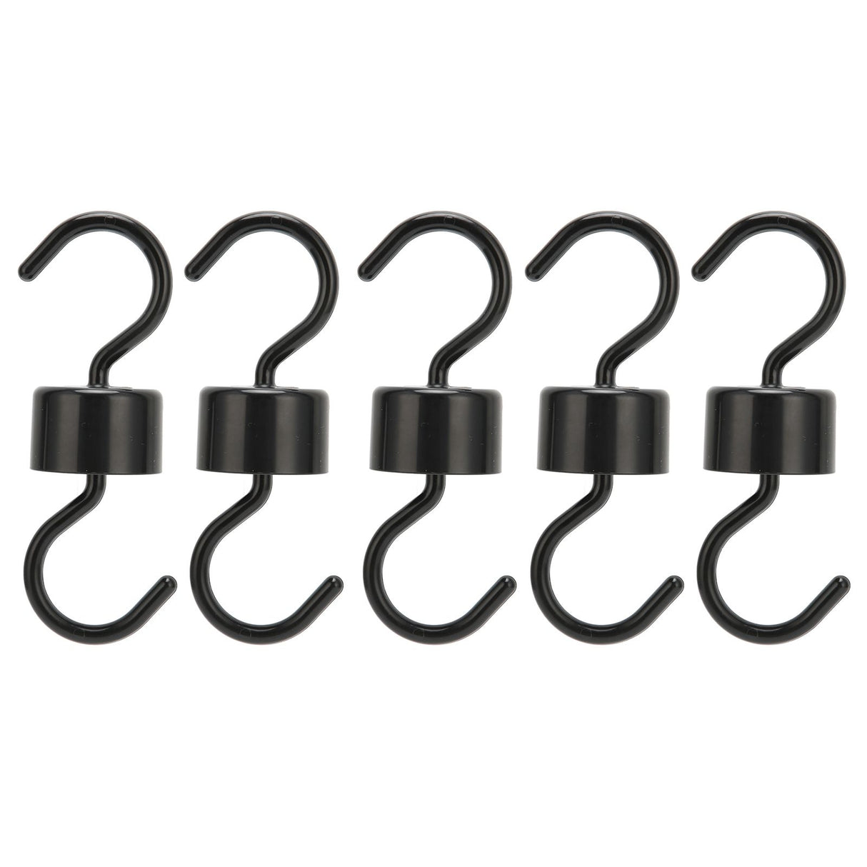 5Pcs Bird Feeder Hooks Black ABS Sturdy Easy Install Beautiful Ant Prevention Hooks for Garden