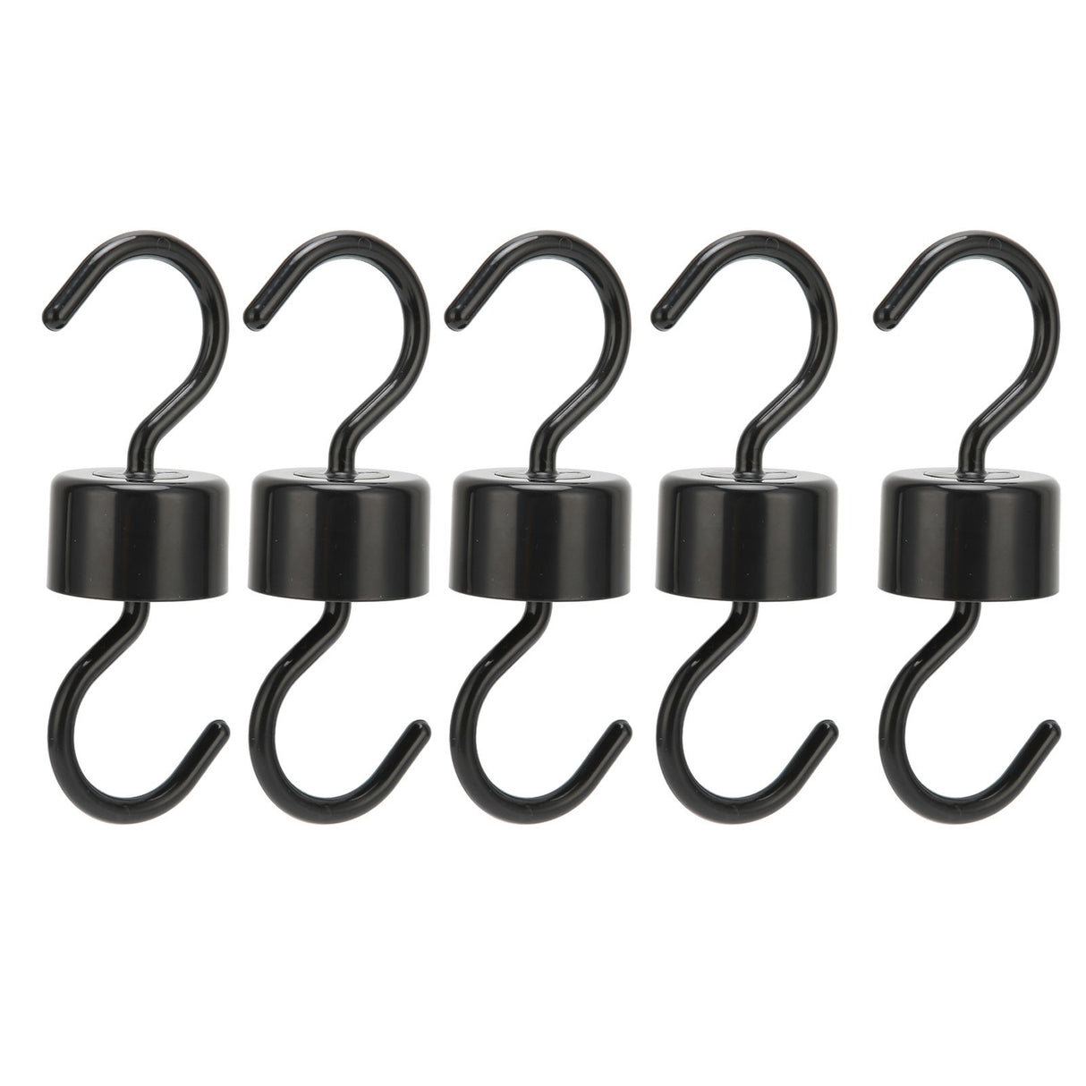5Pcs Bird Feeder Hooks Black ABS Sturdy Easy Install Beautiful Ant Prevention Hooks for Garden