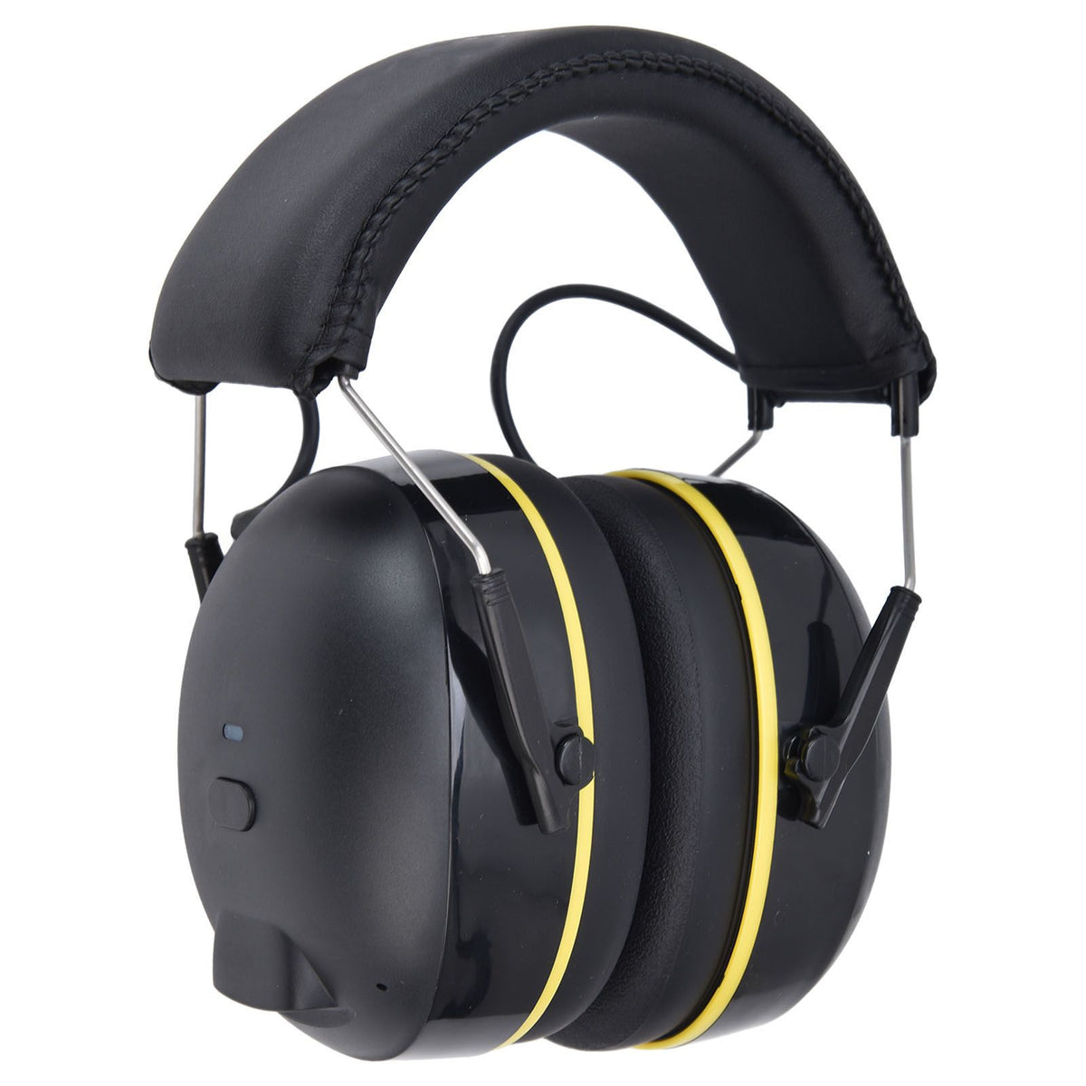 Hearing Protection Earmuffs 5V/1A Noise Canceling Multifunctional Ear Protection Earmuffs for Gardening Black