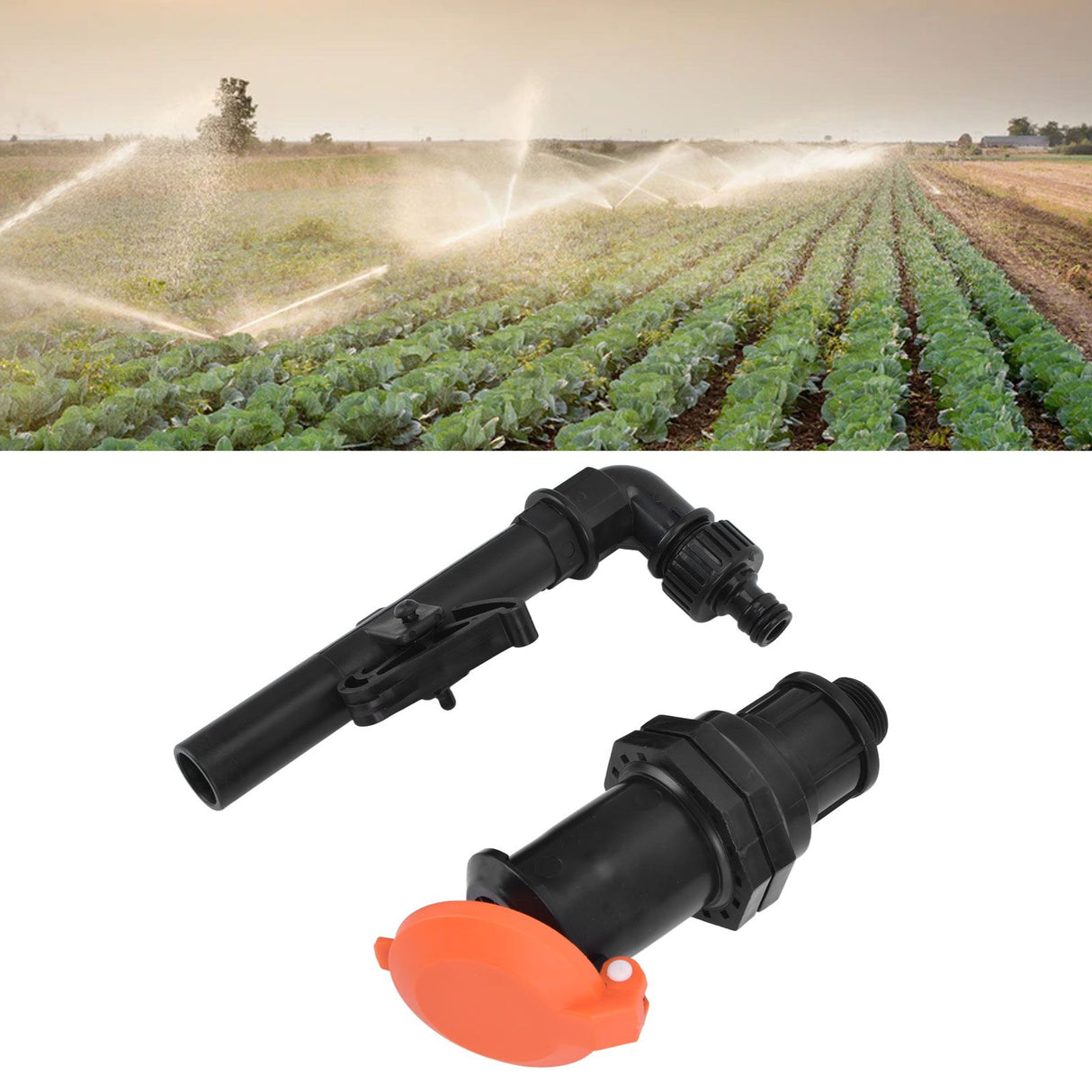 Hose Water Intake Connector G3/4 Male Thread Leakage Proof Hose Quick Coupling Valve for Irrigation Lawn Greenhouse