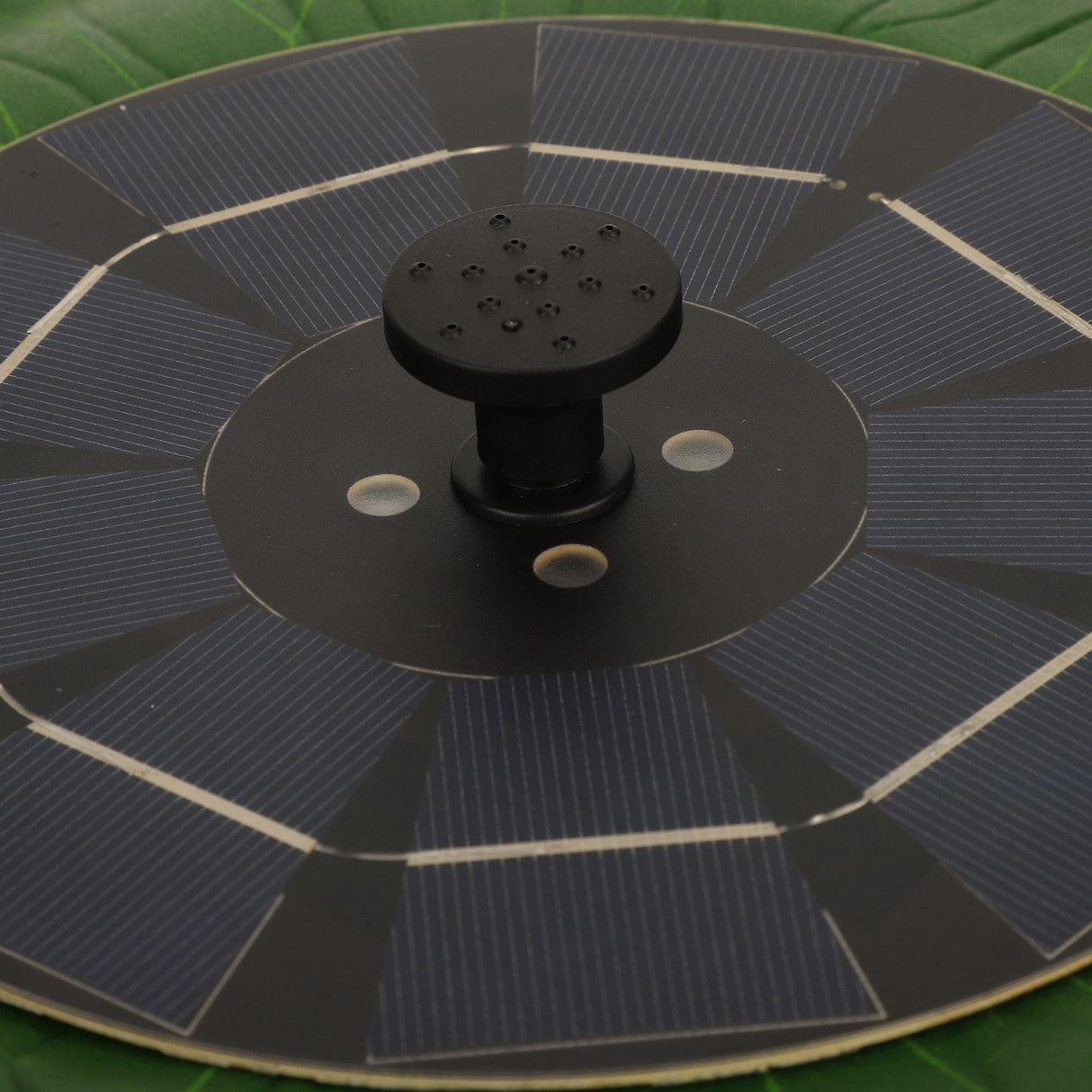 Solar Fountain Floating Solar Water Fountain with 3 Nozzles for Outdoor Pool Pond Garden
