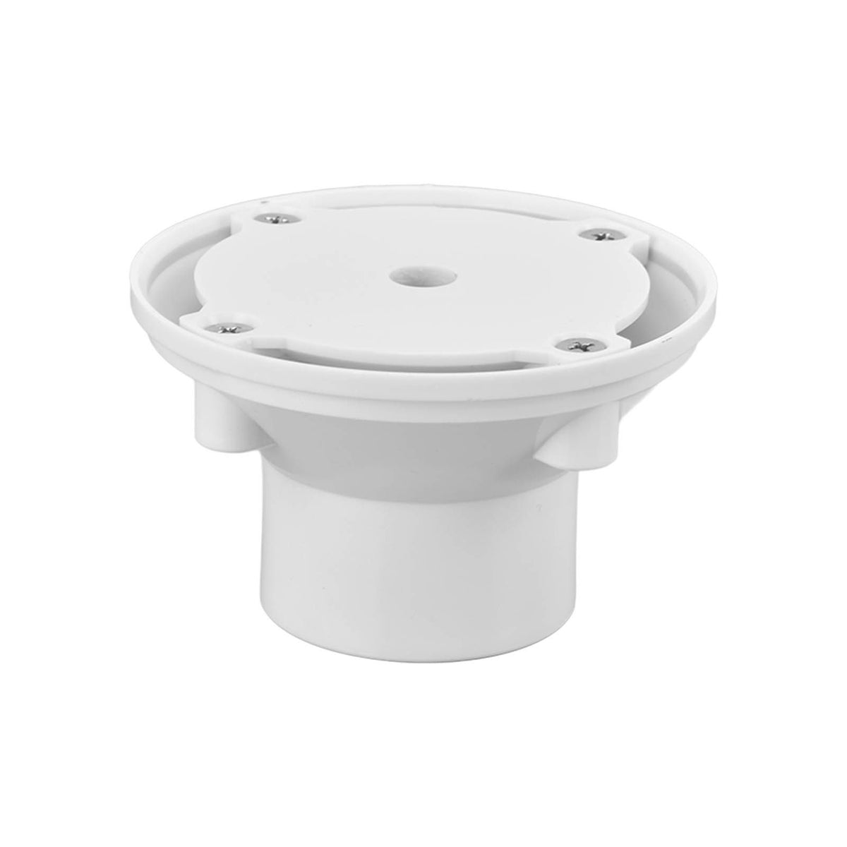 Swimming Pool Drain Outlet Built in Screw Adjustment Easy Replaceable White ABS Material Water Inlet Outlet Draining Tool