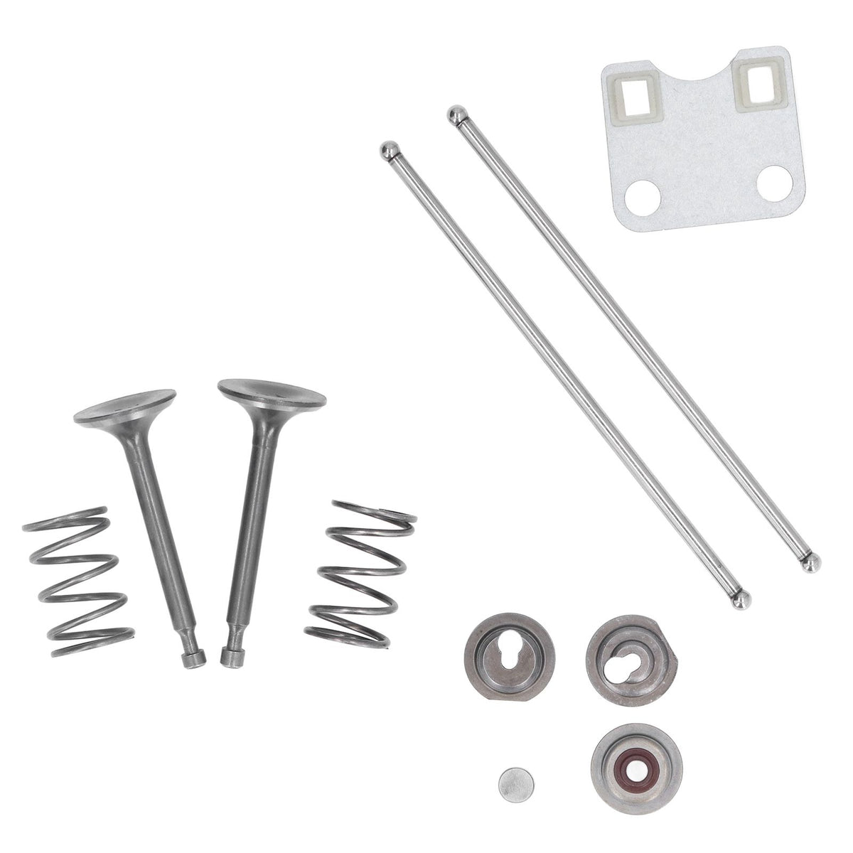 Valve Plate Protection Cover Valve Spring Set Lawn Mower Accessories 14791‑ZE1‑010 for GX160 GX200 5.5HP 6.5HP Engine