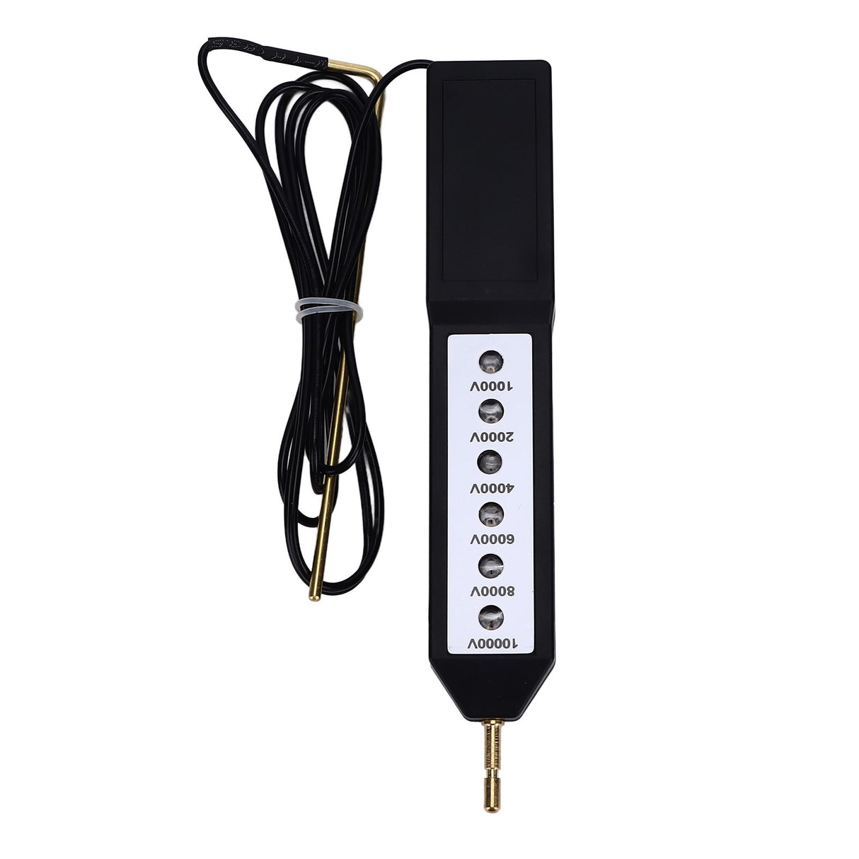 Electric Fence Tester Waterproof Voltage Meter 10KV Portable Tool with 6pcs Light for Farm