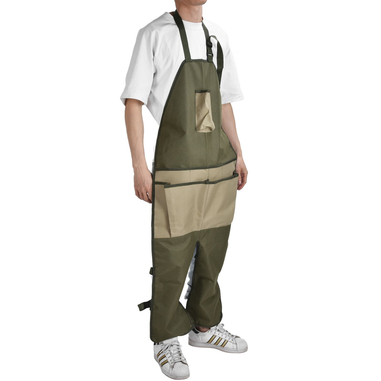 Garden Apron Leg Protection Oxford Cloth Material Regulable Buckle Waterproof Outdoor Leggings Apron for Orchard Picking