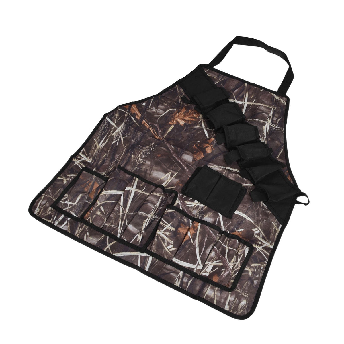 BBQ Apron Oxford Cloth Lightweight Kitchen Chef Grilling Apron for BBQ Grilling Cooking Reed Color