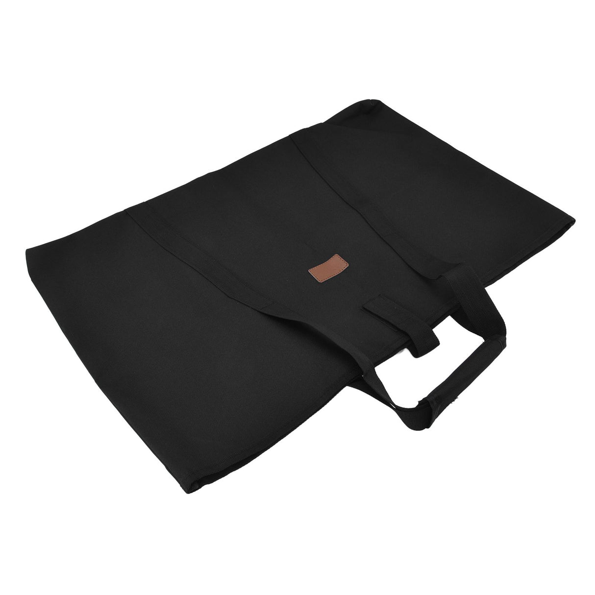 Folding Table Storage Bag Sponge Interlayer Waterproof Oxford Cloth Black Outdoor Multifunctional Carrying Bag for Picnic