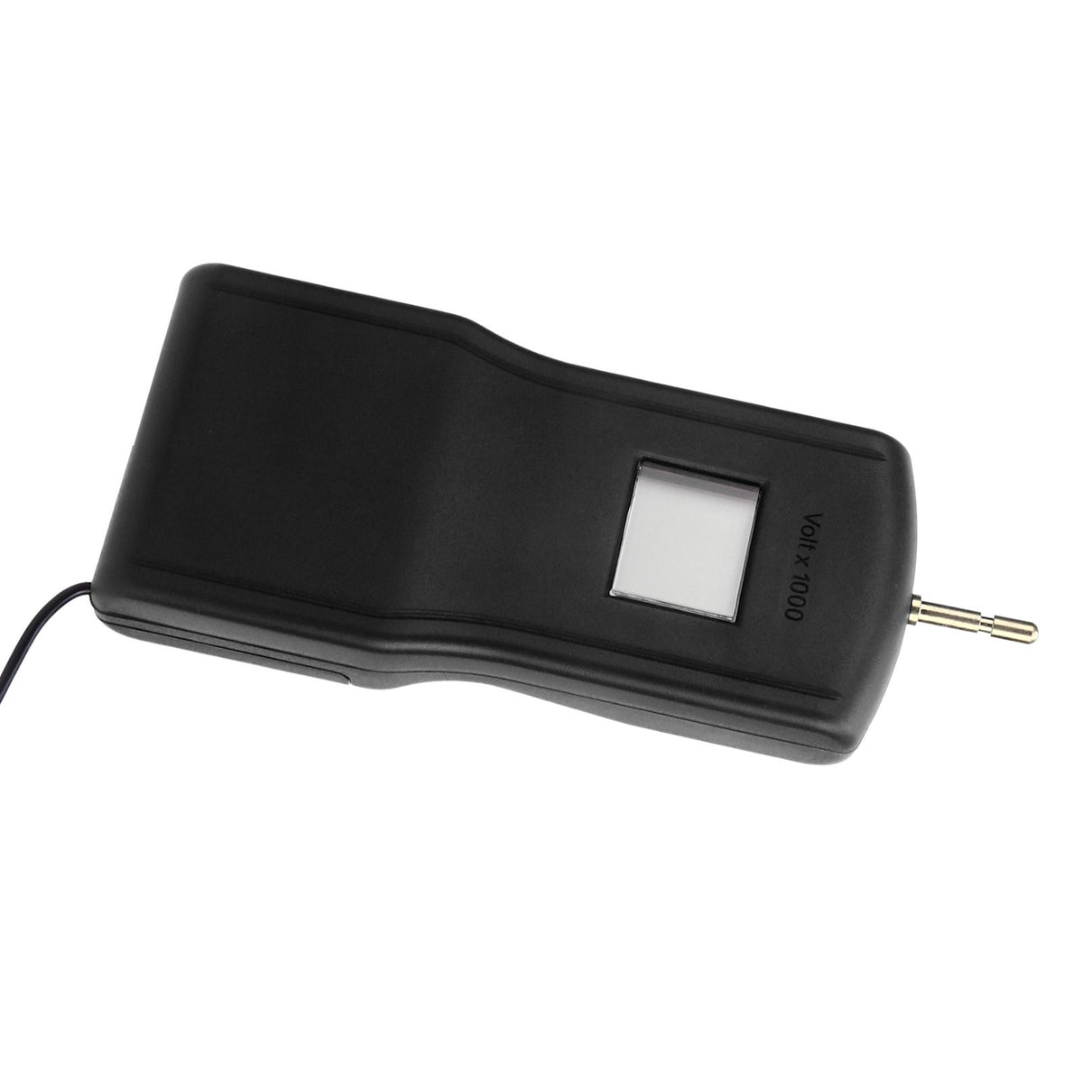 15KV LCD Electric Fence Voltage Tester Portable Electric Fence Digital Voltmeter for Farm Garden MLD‑004B Black Black
