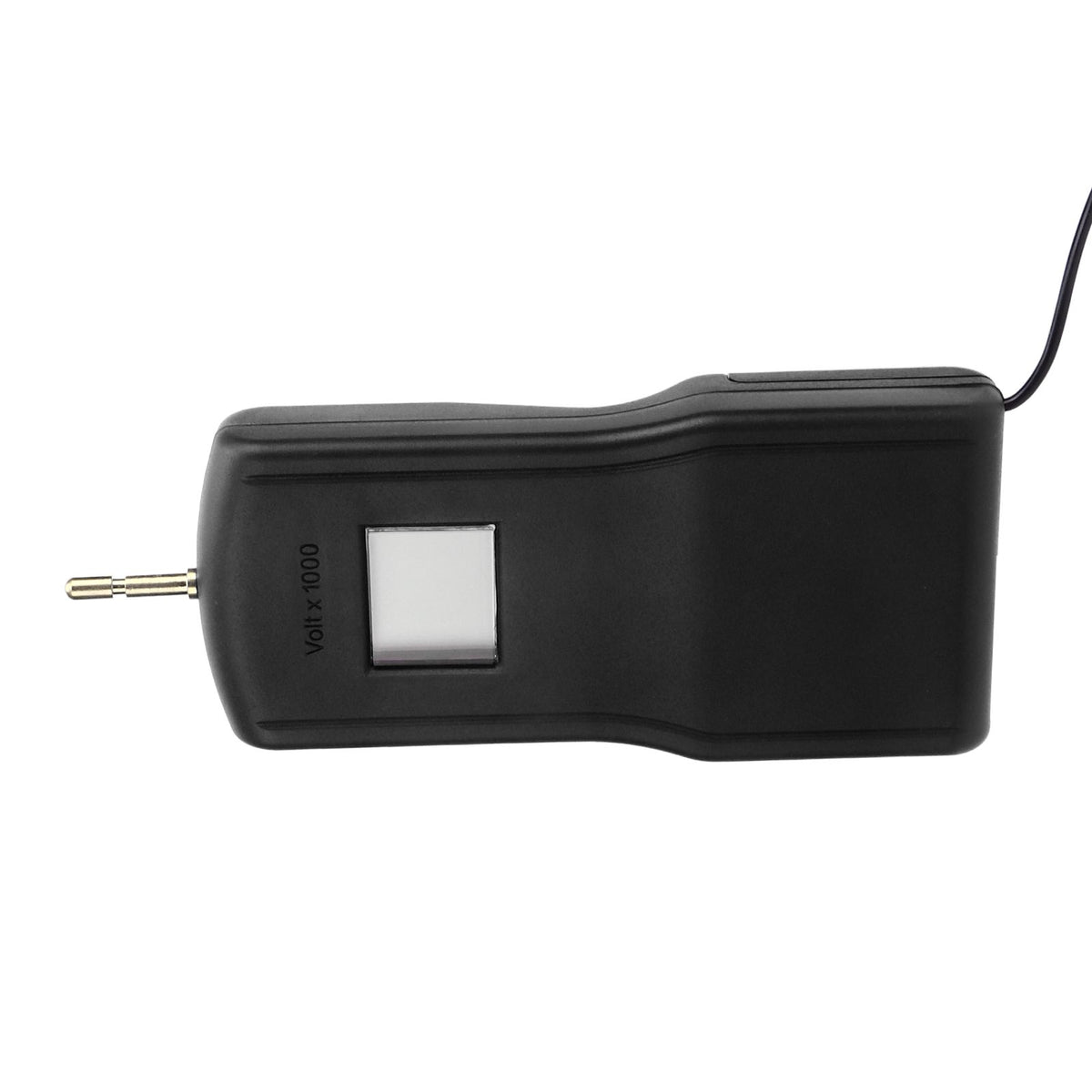 15KV LCD Electric Fence Voltage Tester Portable Electric Fence Digital Voltmeter for Farm Garden MLD‑004B Black Black