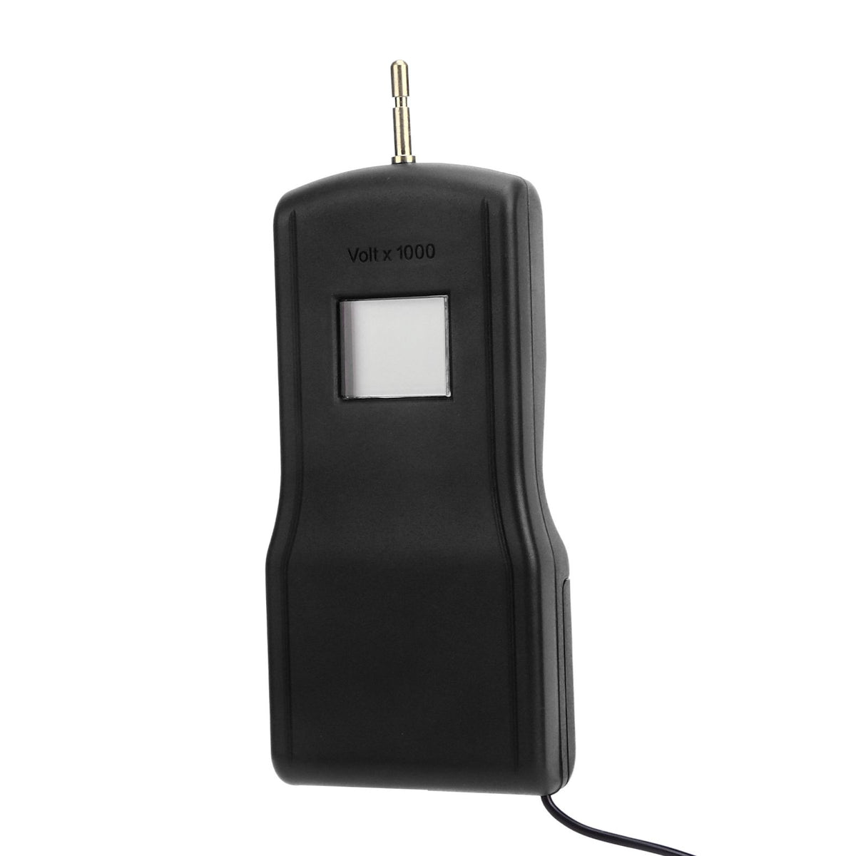 15KV LCD Electric Fence Voltage Tester Portable Electric Fence Digital Voltmeter for Farm Garden MLD‑004B Black Black