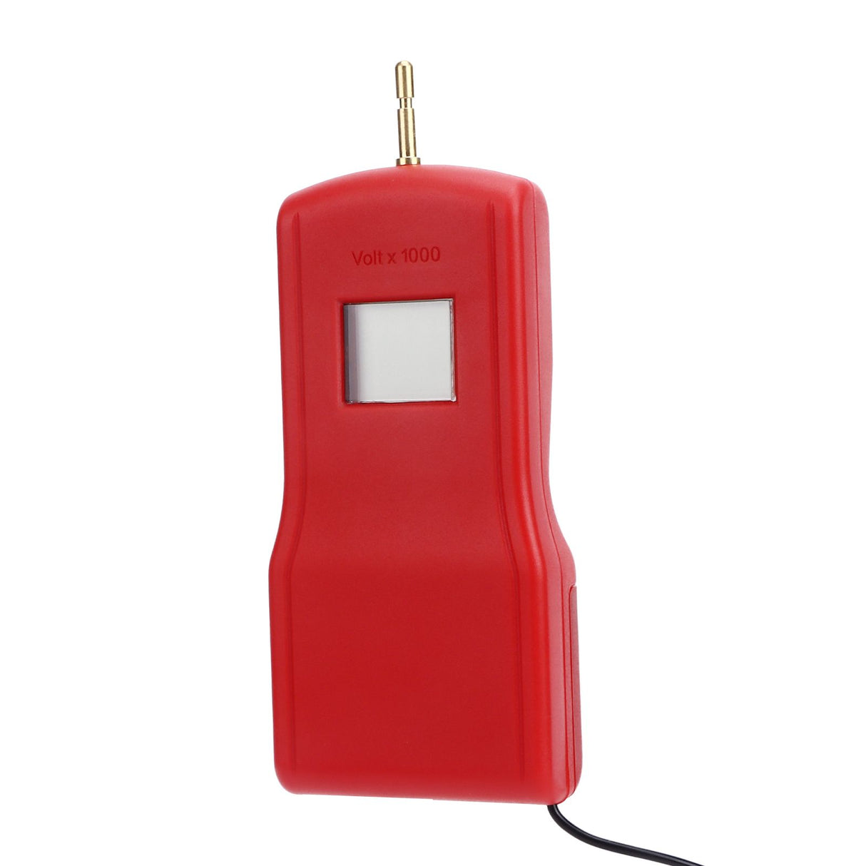 15KV LCD Electric Fence Voltage Tester Portable Electric Fence Digital Voltmeter for Farm Garden MLD‑004BR Red Red