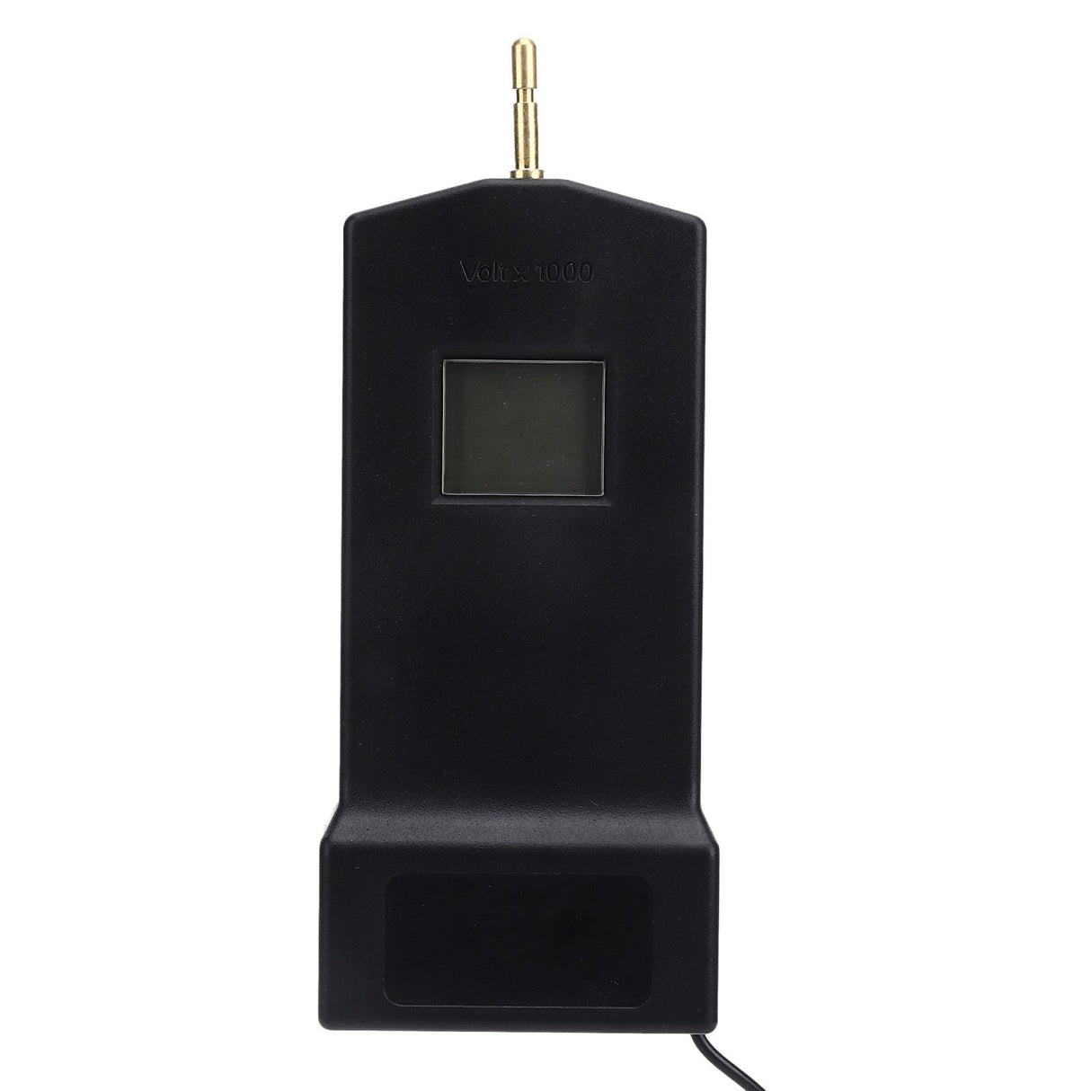 Fence Voltage Tester Portable Electric Fence Fault Finder 15KV LCD Screen for Livestock Farms MLD-004 Black