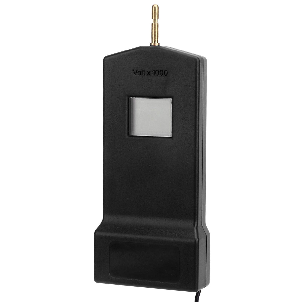 Fence Voltage Tester Portable Electric Fence Fault Finder 15KV LCD Screen for Livestock Farms MLD-004 Black