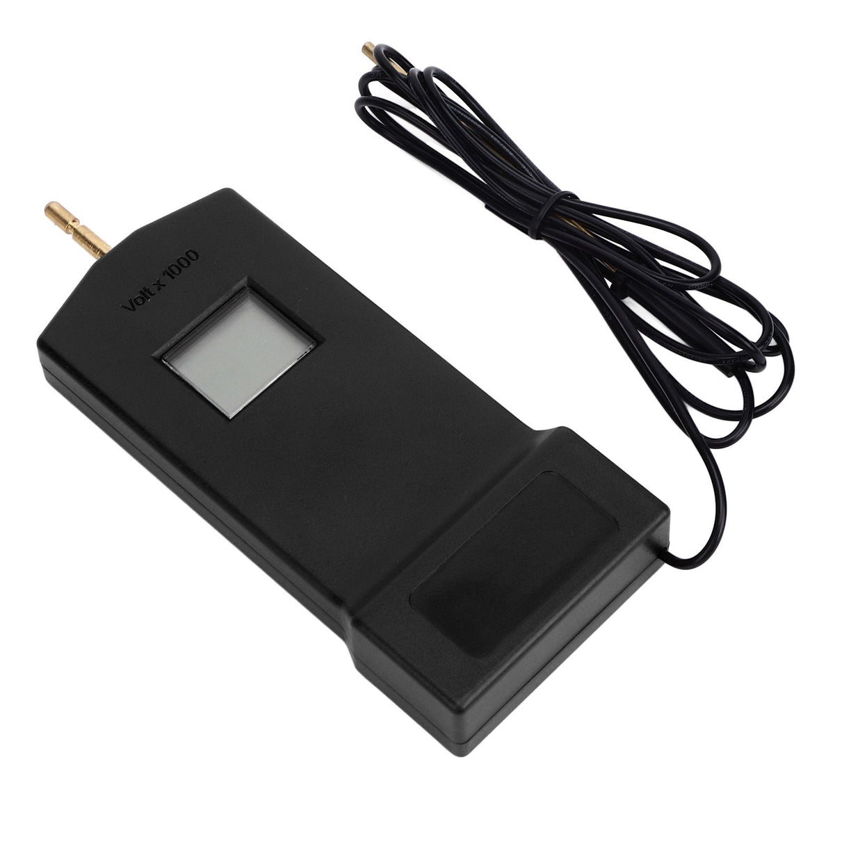 Fence Voltage Tester Portable Electric Fence Fault Finder 15KV LCD Screen for Livestock Farms MLD-004 Black