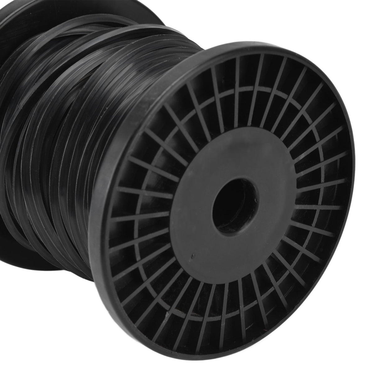 3.3mm String Trimmer Line High Cutting Efficiency Low Noise Quadrate Black Trimmer Line for Most Lawn Mowers Farm 30m