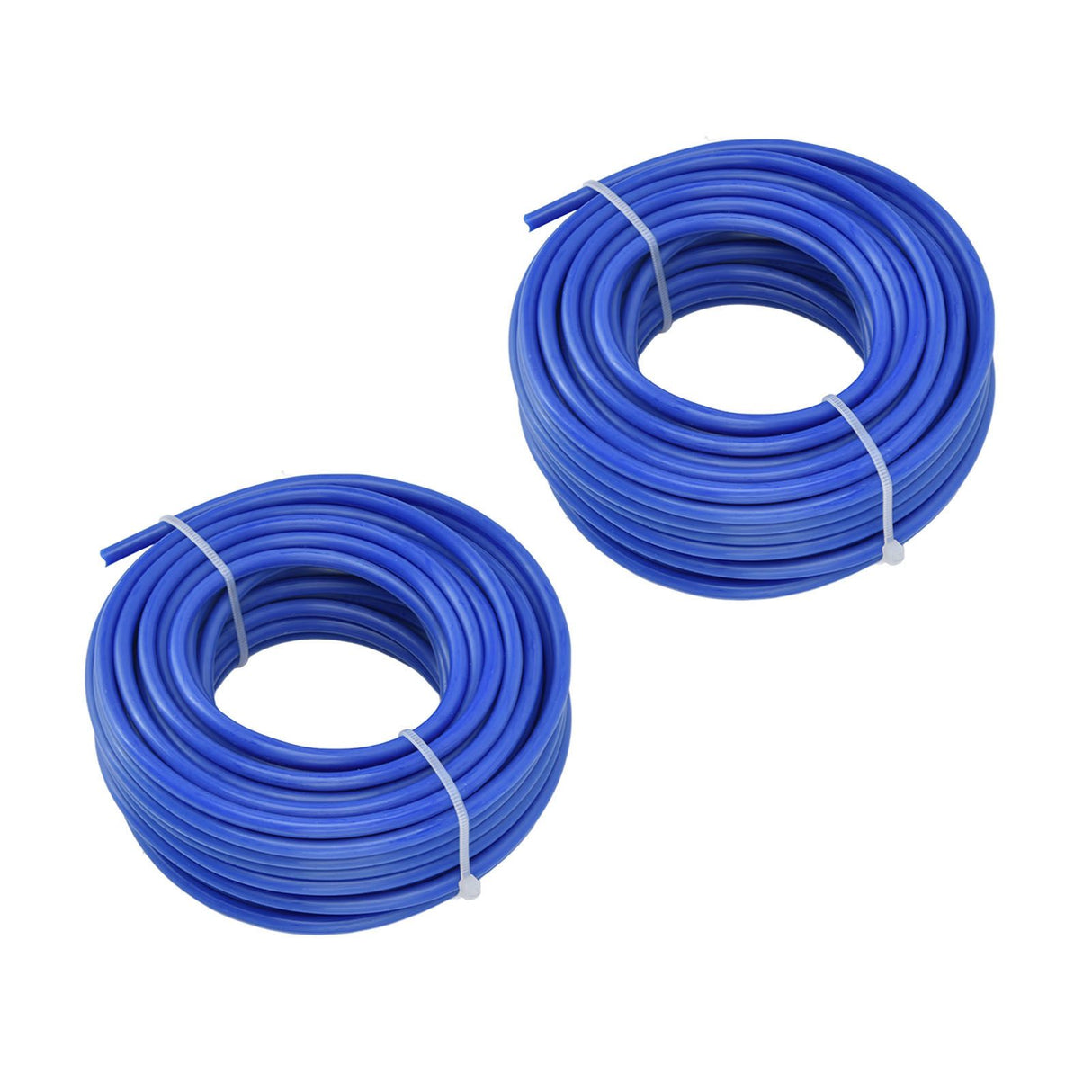 2PCS 4mm String Trimmer Line Nylon Round Trimmer Line Blue Lawn Mower Accessories for Husqvarna 10m / 32.8ft
