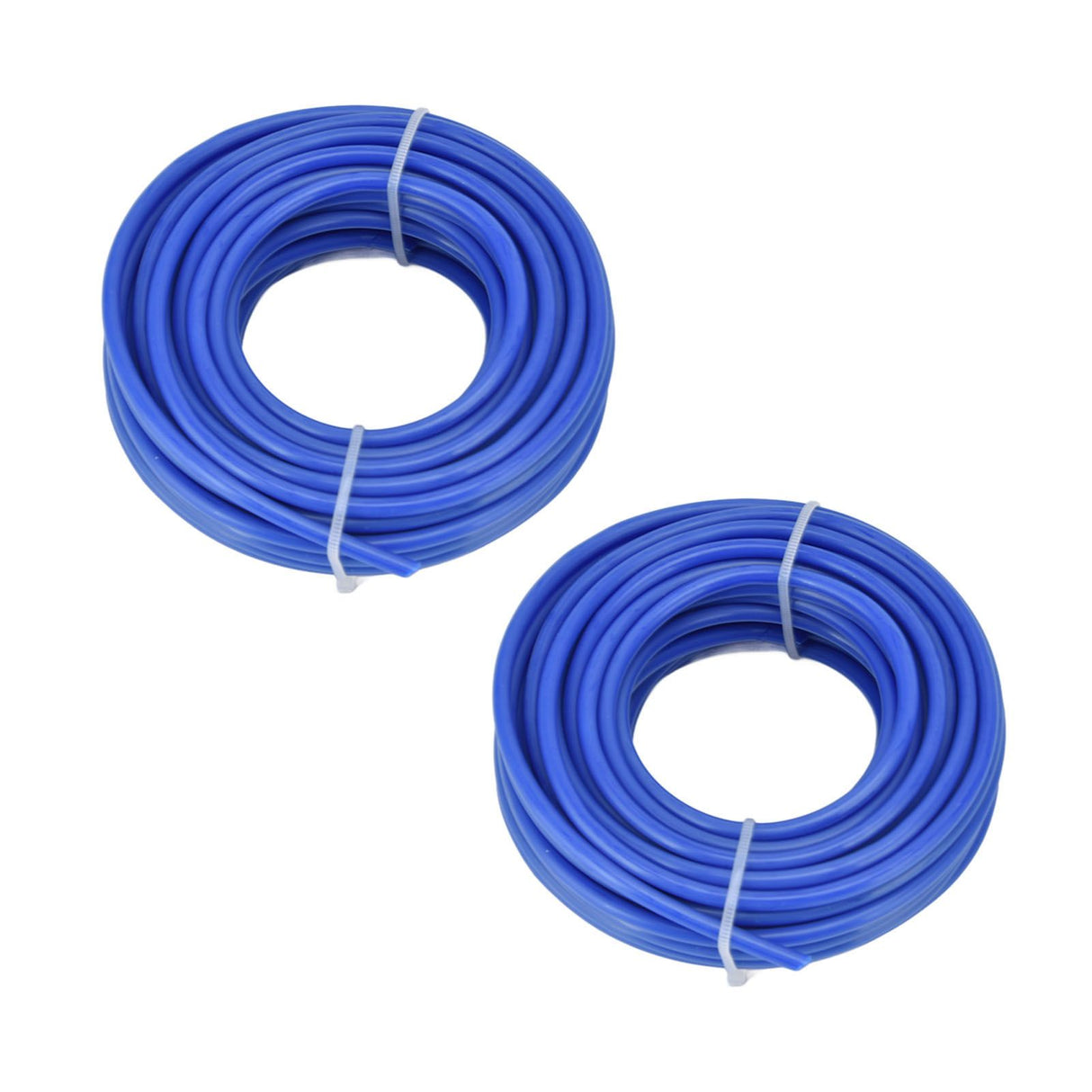 2PCS 4mm String Trimmer Line Nylon Round Trimmer Line Blue Lawn Mower Accessories for Husqvarna 10m / 32.8ft