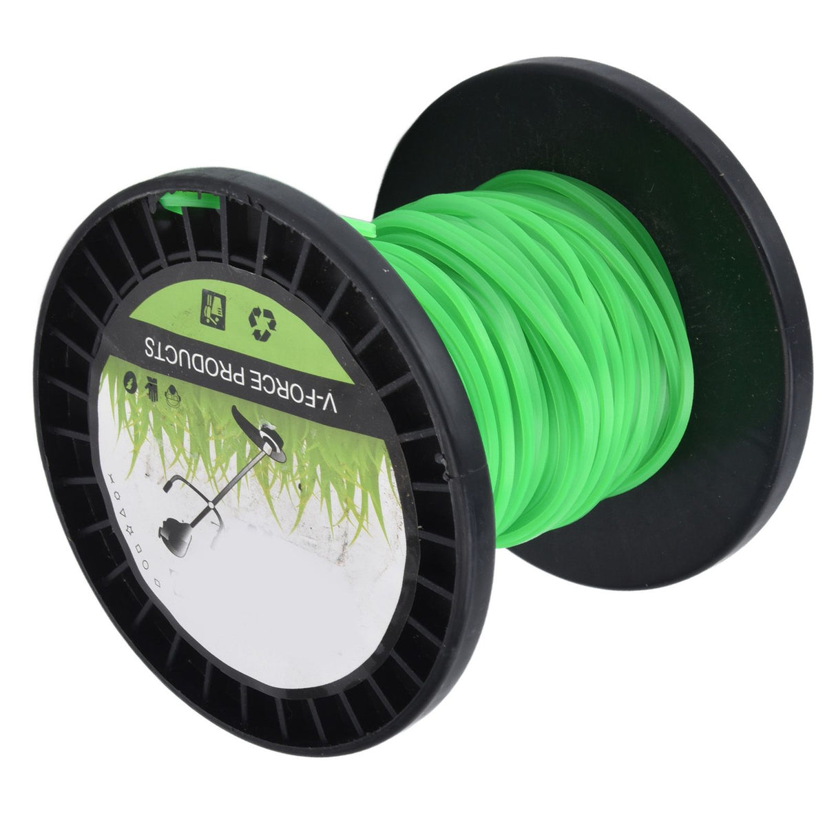 String Trimmer Line String Trimmer Line 2.0mm Trimmer Line for String Trimmer Weed Trimmer Green 30m / 98.4ft