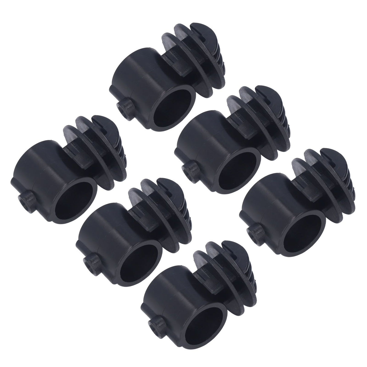 50 Pcs/set 2.1CM Insulator Screws Pulse Grid System Accessories for Electronic Fence Bearing Rod Black
