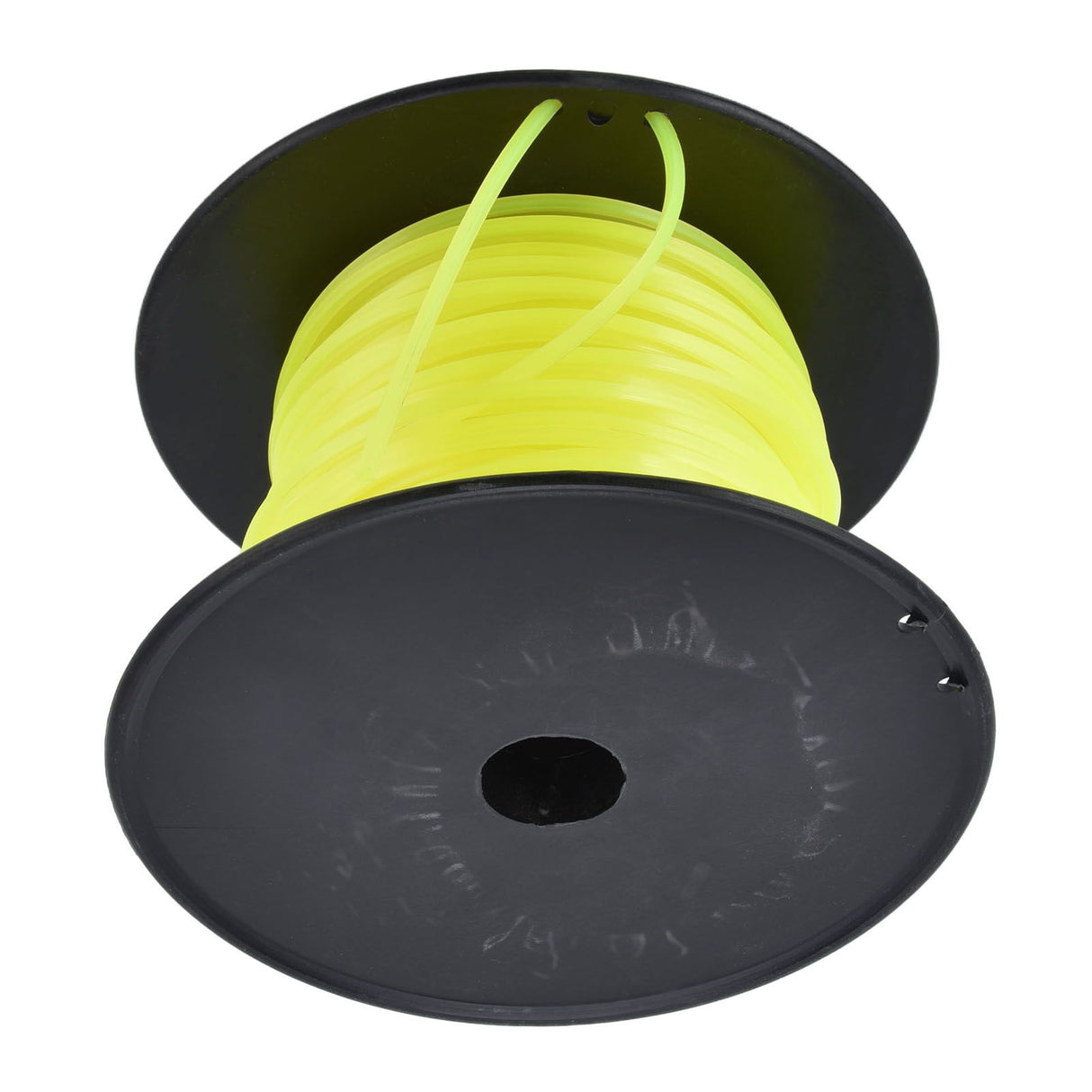 3mm String Trimmer Line Quadrate Grass Trimmer Line Lawn Mower Line for Husqvarna Yellow 50m / 164.0ft