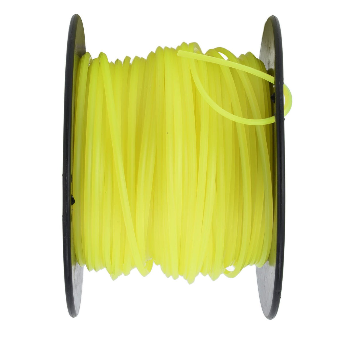 3mm String Trimmer Line Quadrate Grass Trimmer Line Lawn Mower Line for Husqvarna Yellow 70m / 229.7ft