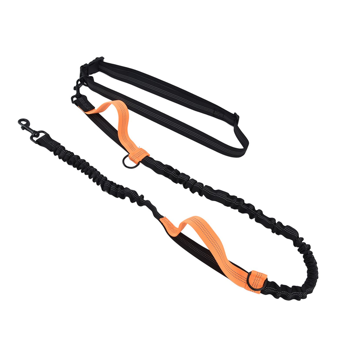 Pet Leash Reflective Retractable Portable Adjustable Dog Traction Rope for Pets Dogs Orange