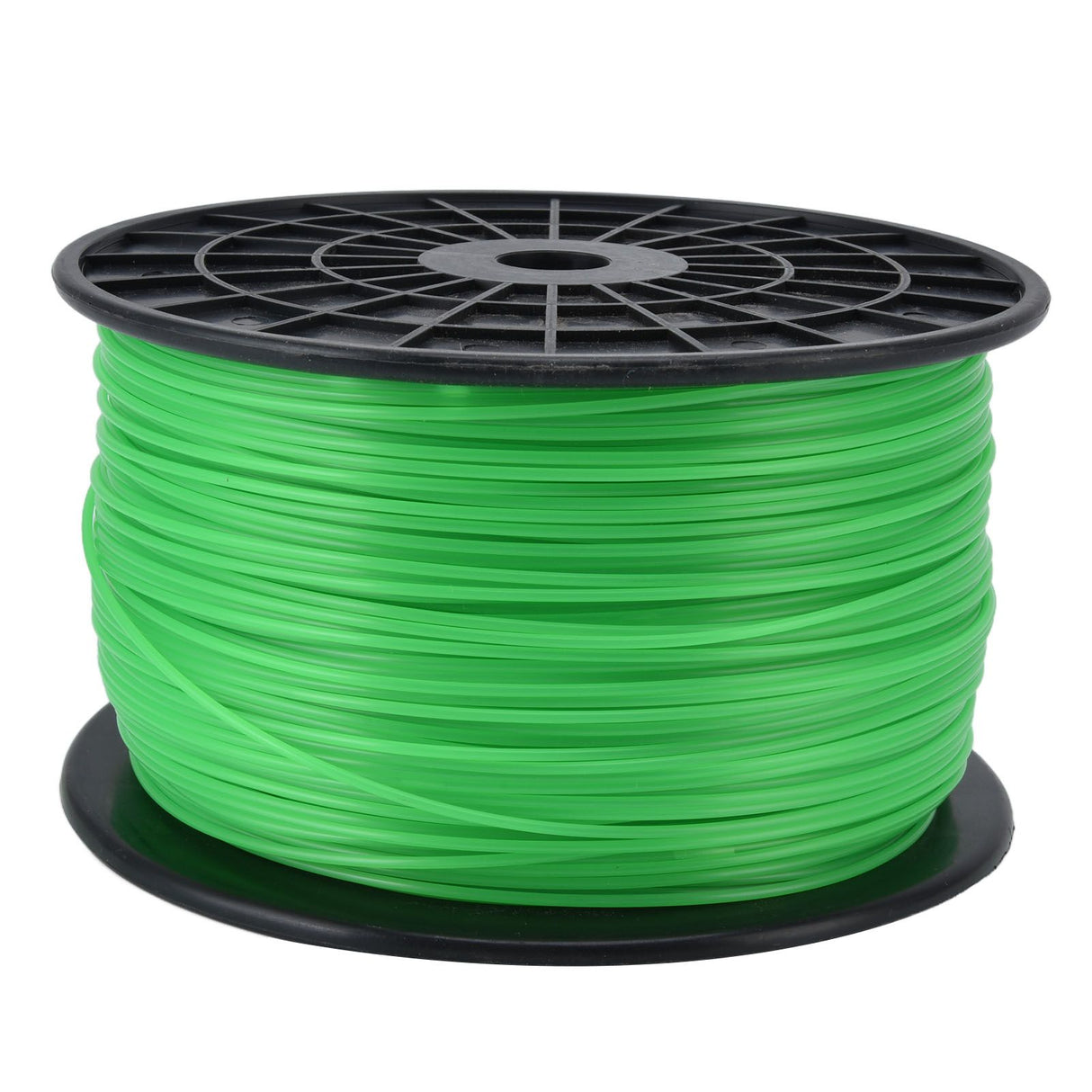 2mm String Trimmer Line Round Grass Trimmer Line Green Lawn Mower Line for Husqvarna 372m / 1220.5ft
