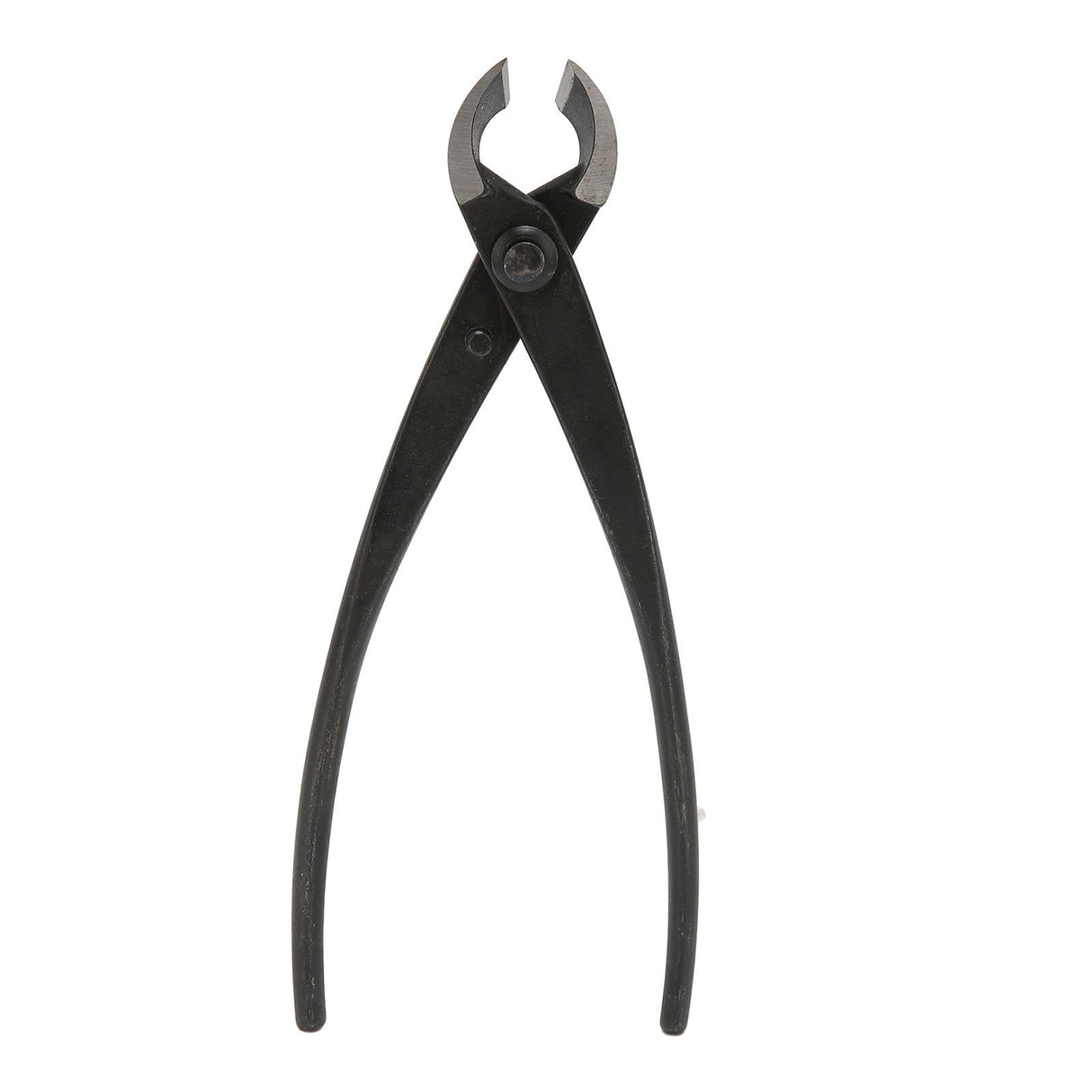200mm/7.9in Concave Branch Cutter High Strength Manganese Steel Diagonal Pliers Black