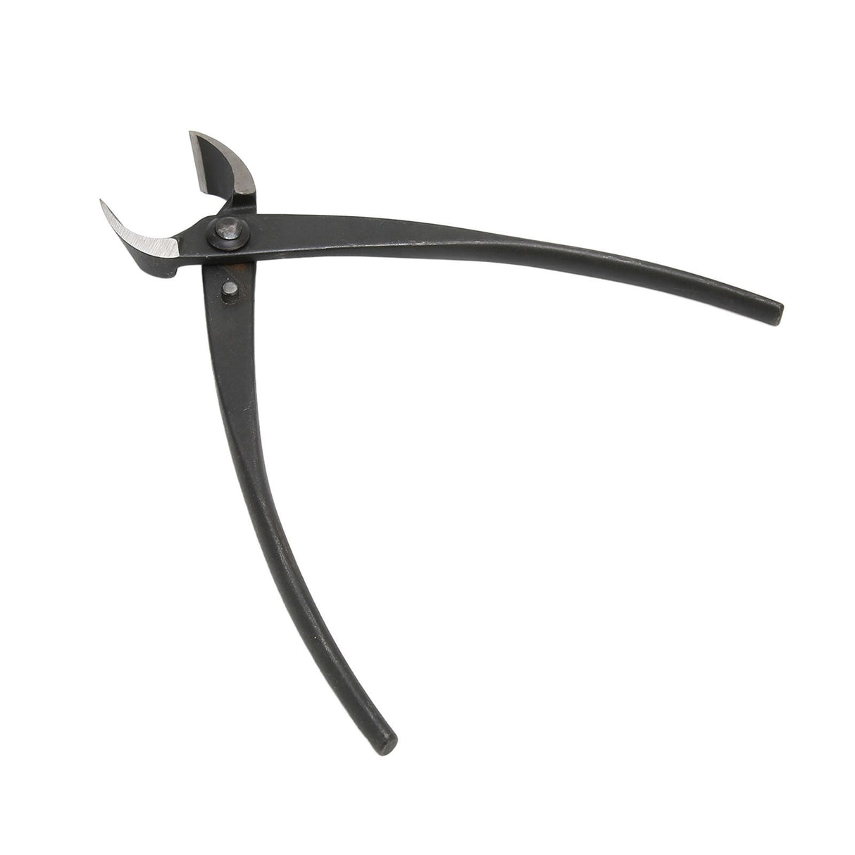 200mm/7.9in Concave Branch Cutter High Strength Manganese Steel Diagonal Pliers Black