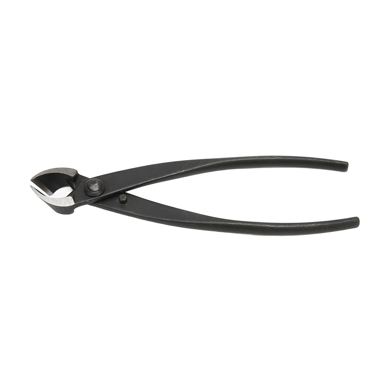 200mm/7.9in Concave Branch Cutter High Strength Manganese Steel Diagonal Pliers Black