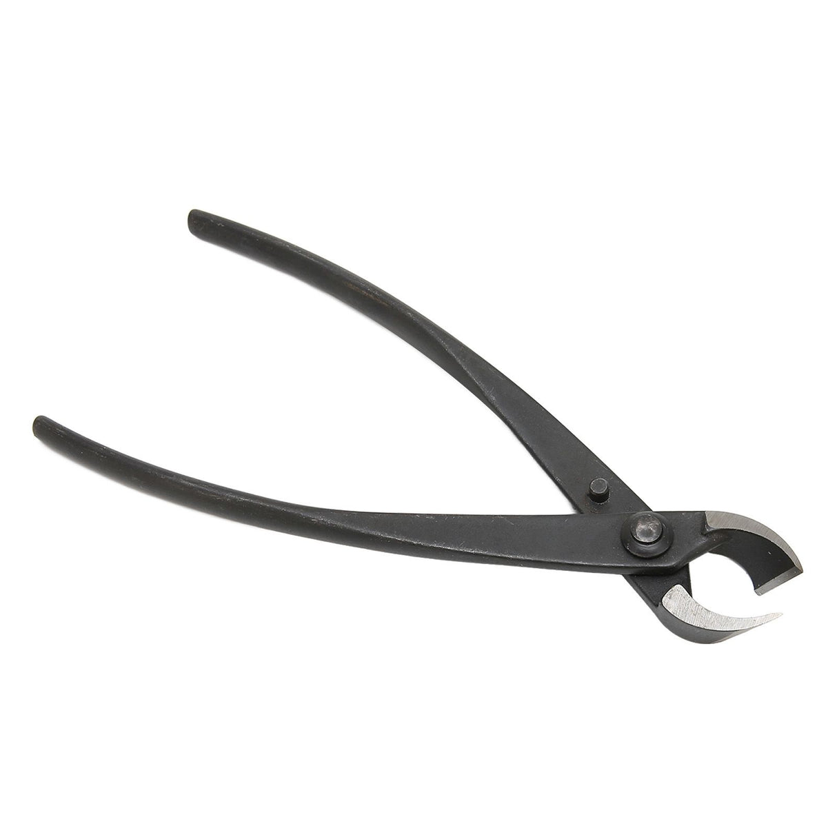 200mm/7.9in Concave Branch Cutter High Strength Manganese Steel Diagonal Pliers Black