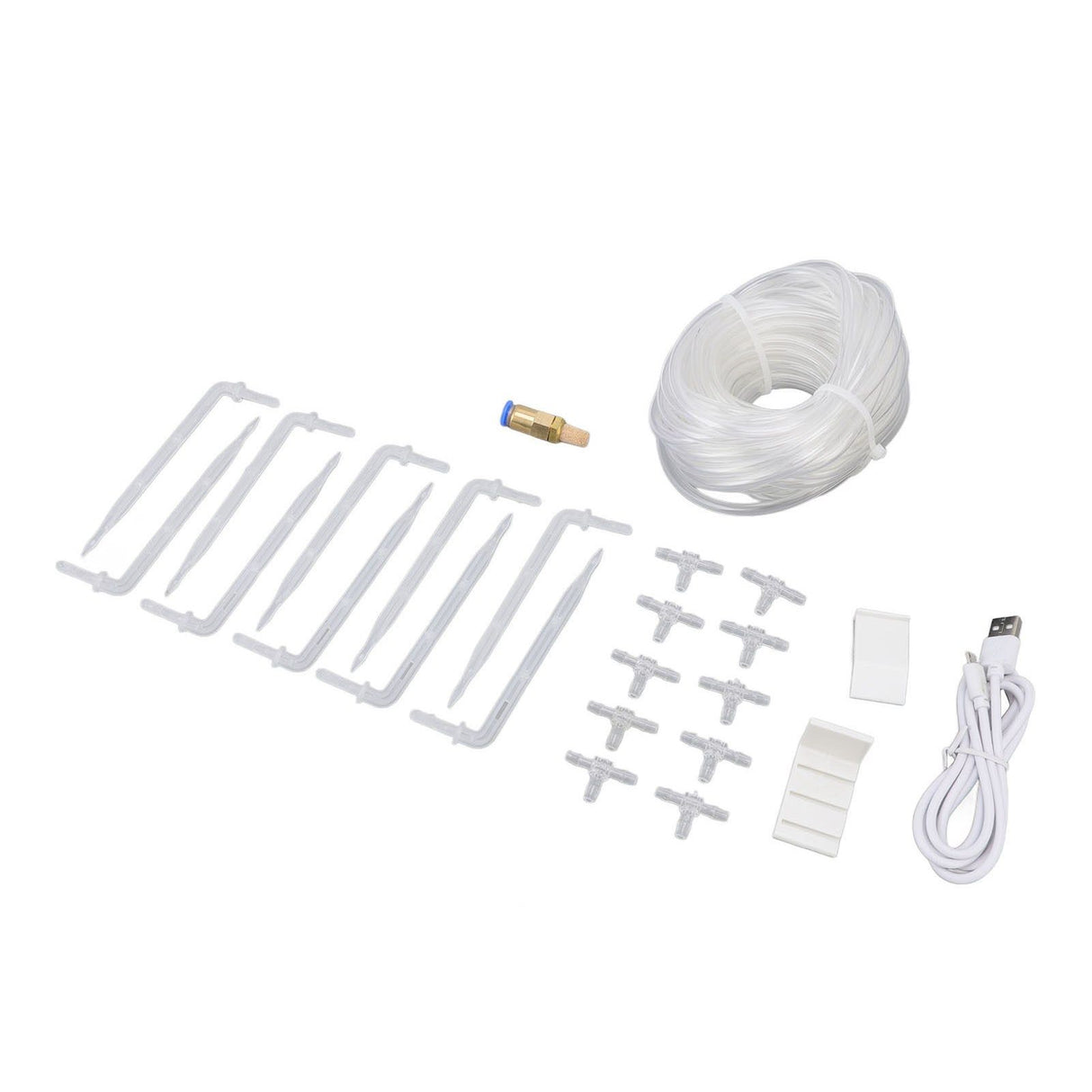 Micro Automatic Drip Irrigation Kit Programmable Timer Solar Multi Function Automatic Watering Sprayer with LED Display