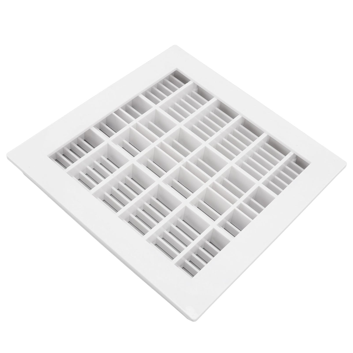SP‑1031 Pool Main Drain 25.3x25.3cm Replacement Pool Square Main Drain for Swimming Pools Massage Pools SPA Pools White