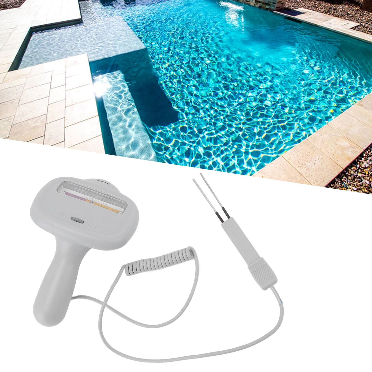 Pc‑104 Water Quality Tester Accurate Portable Easy to Read PH Chlorine Tester for Swimming Pools and SPA Pools