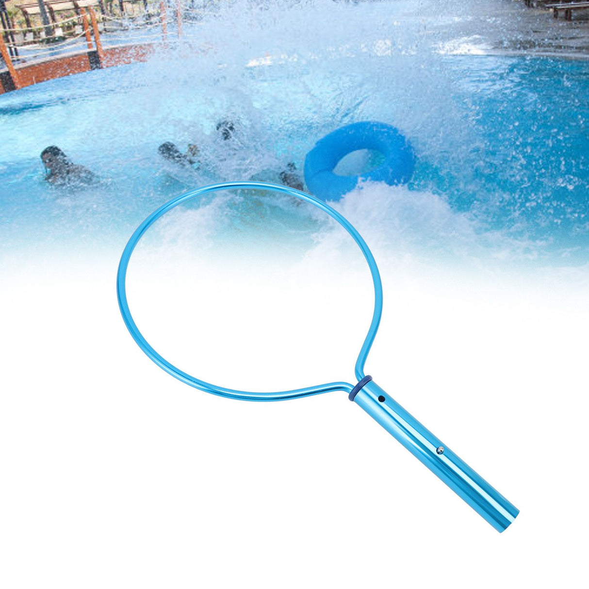 Pool Emergency Hook Round Aluminium Alloy Safety Hook for Swimming Pool Water Park