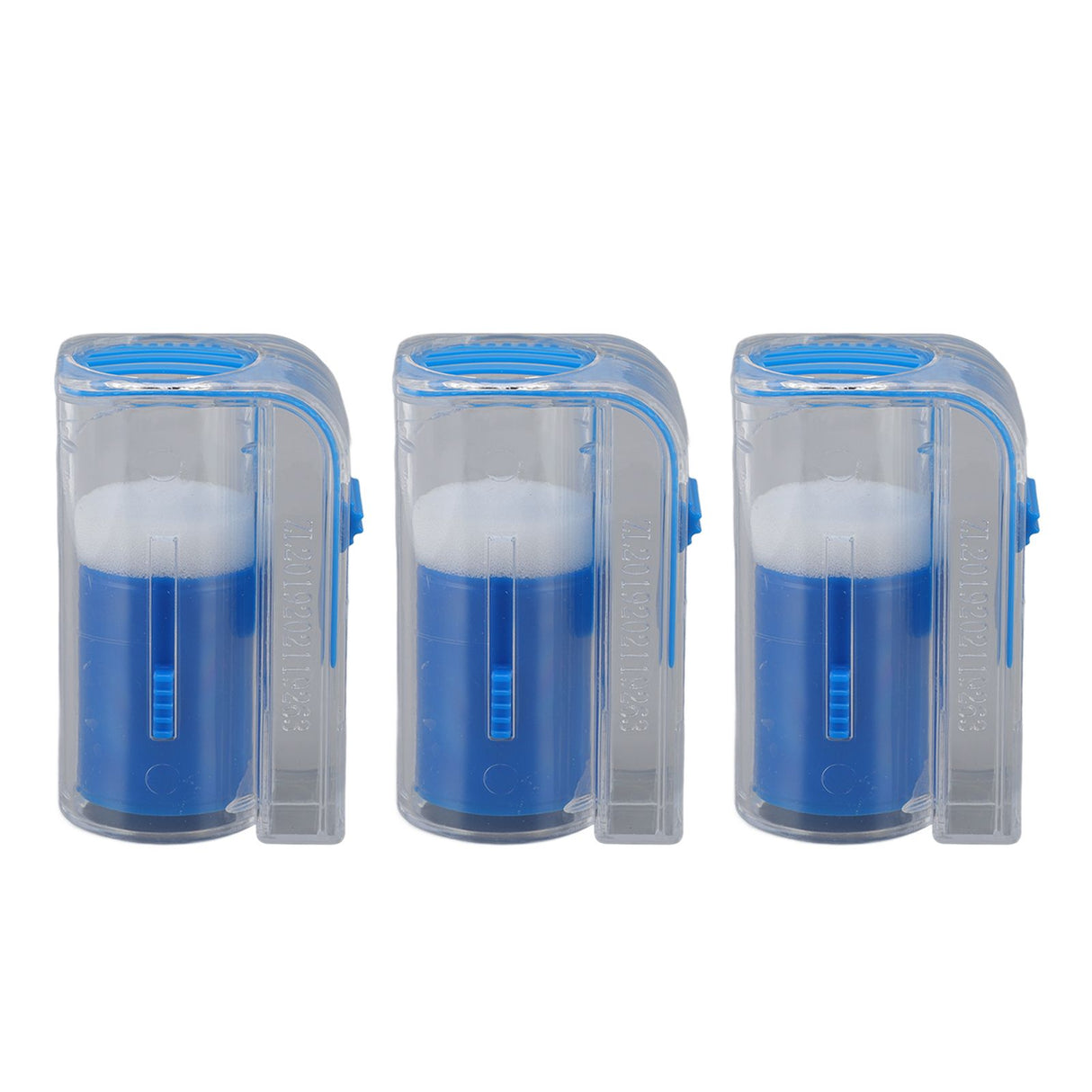 3Pcs Queen Bee Marking Cage Catcher Plastic One Handed Bee Queen Marker Bottle Beekeeping Tools for Beekeepers Blue