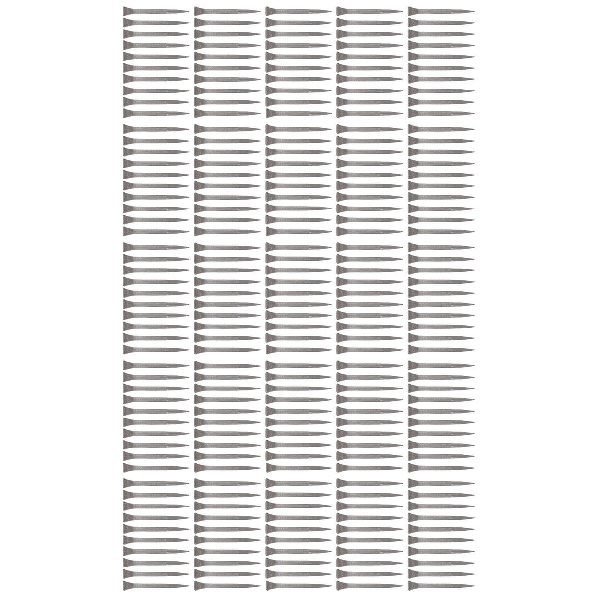 250PCS Horseshoe Nails Portable Small High Hardness Animal Husbandry Low Carbon Steel Horseshoe Nails Farrier Tools