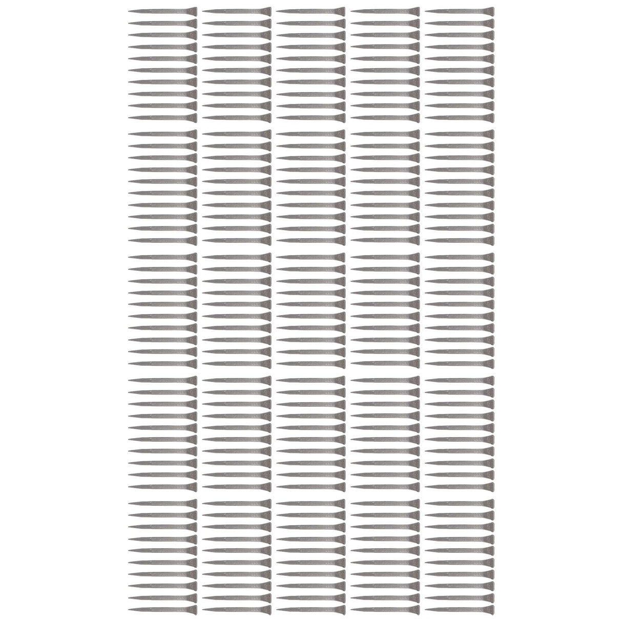 250PCS Horseshoe Nails Portable Small High Hardness Animal Husbandry Low Carbon Steel Horseshoe Nails Farrier Tools