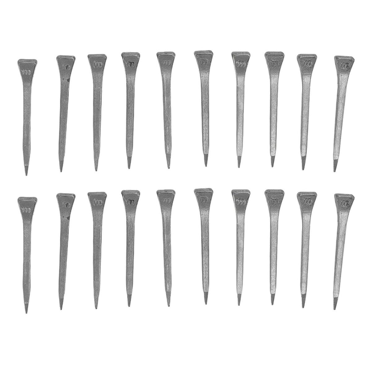 250 Pcs Horseshoe Nails High Tensile Strength Good Elasticity Accurately Crafted Steel Horse Shoes Nails FJ0RACE