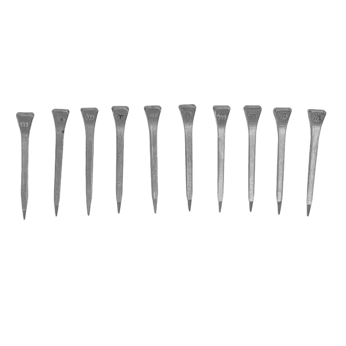 250 Pcs Horseshoe Nails High Tensile Strength Good Elasticity Accurately Crafted Steel Horse Shoes Nails FJ0RACE