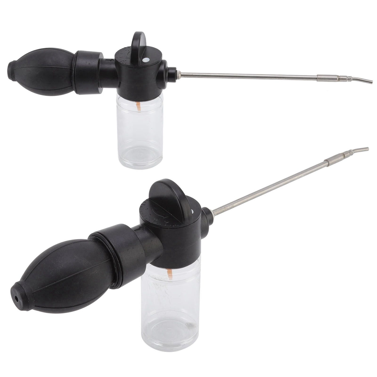 Pest Control Bulb Duster with 3 Stainless Steel Nozzles Termite Removal Tool Set for Agriculture Forestry