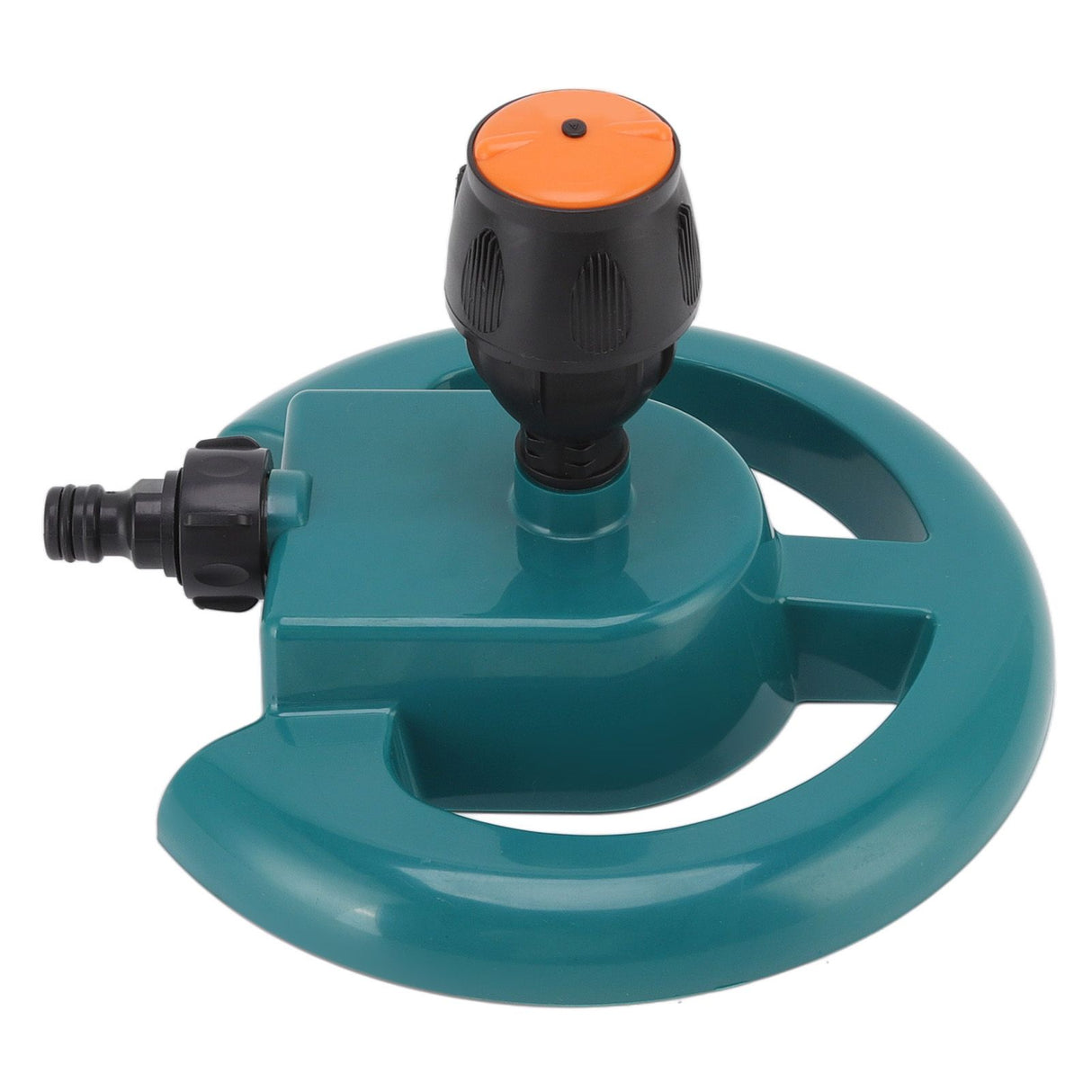 Garden Sprinkler Automatic Rotation 360 Degrees Durable ABS Round Base Widely Used Lawn Sprinkler for Garden Lawn Road