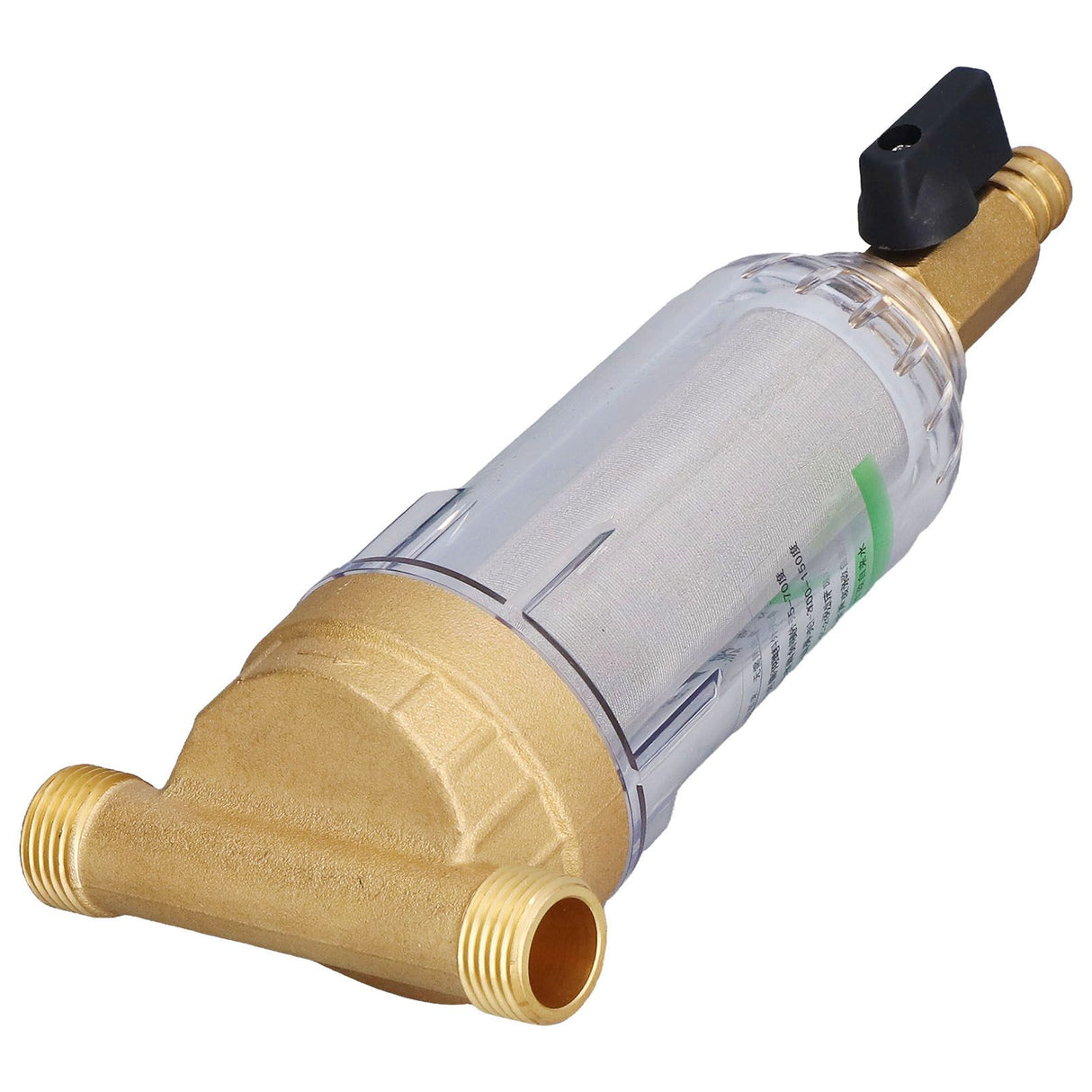 Water System Prefilter G1/2 Male Thread Detachable High Density Sediment Pipe Filter for Automatic Water Supply System