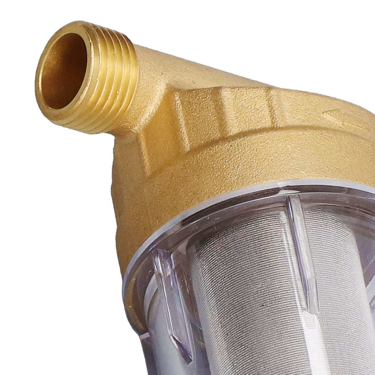 Water System Prefilter G1/2 Male Thread Detachable High Density Sediment Pipe Filter for Automatic Water Supply System