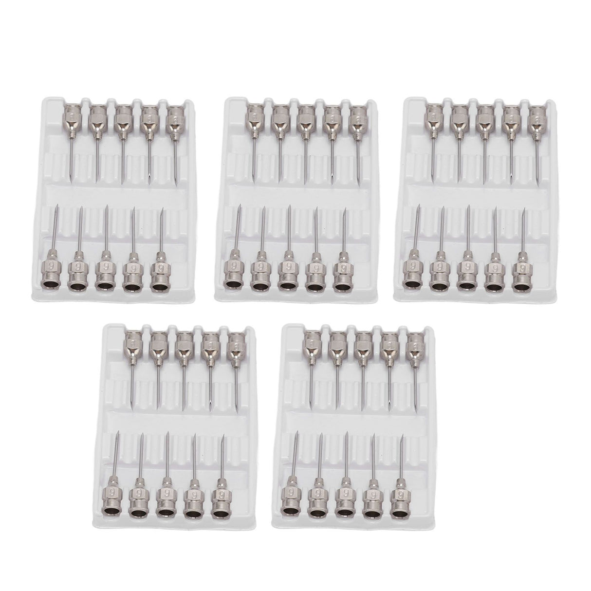 Poultry Injection Needles Stainless Steel Bovine Pig Injection Needle Cow Pig Injection Needle Accessories 9x15mm / 0.4x0.6in