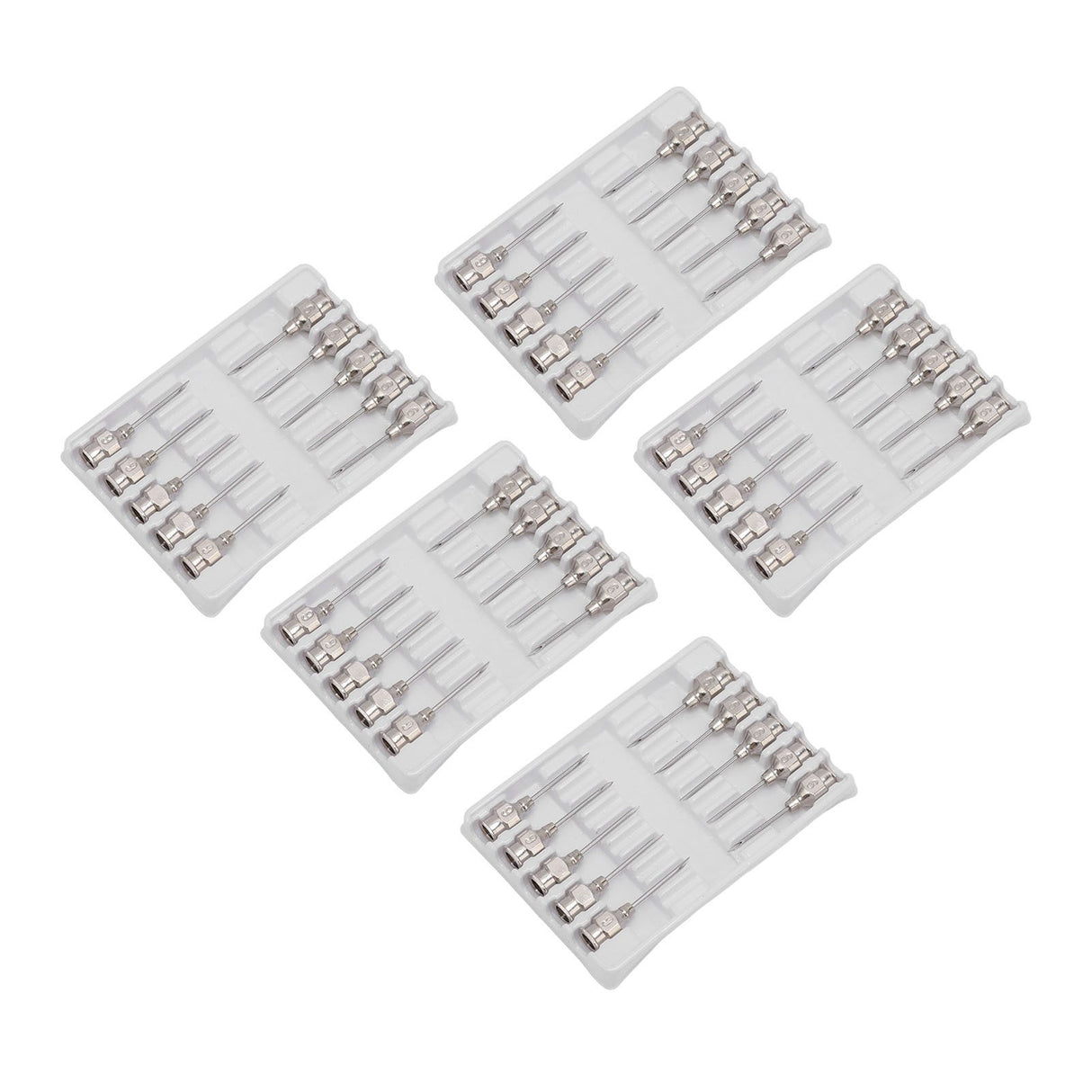 Poultry Injection Needles Stainless Steel Bovine Pig Injection Needle Cow Pig Injection Needle Accessories 9x15mm / 0.4x0.6in